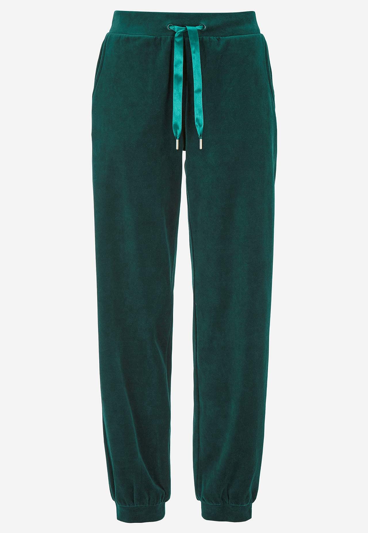 Velourbyxa med mudd