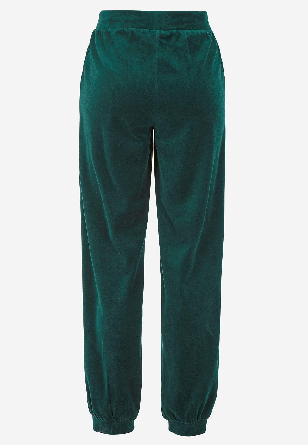 Velourbyxa med mudd