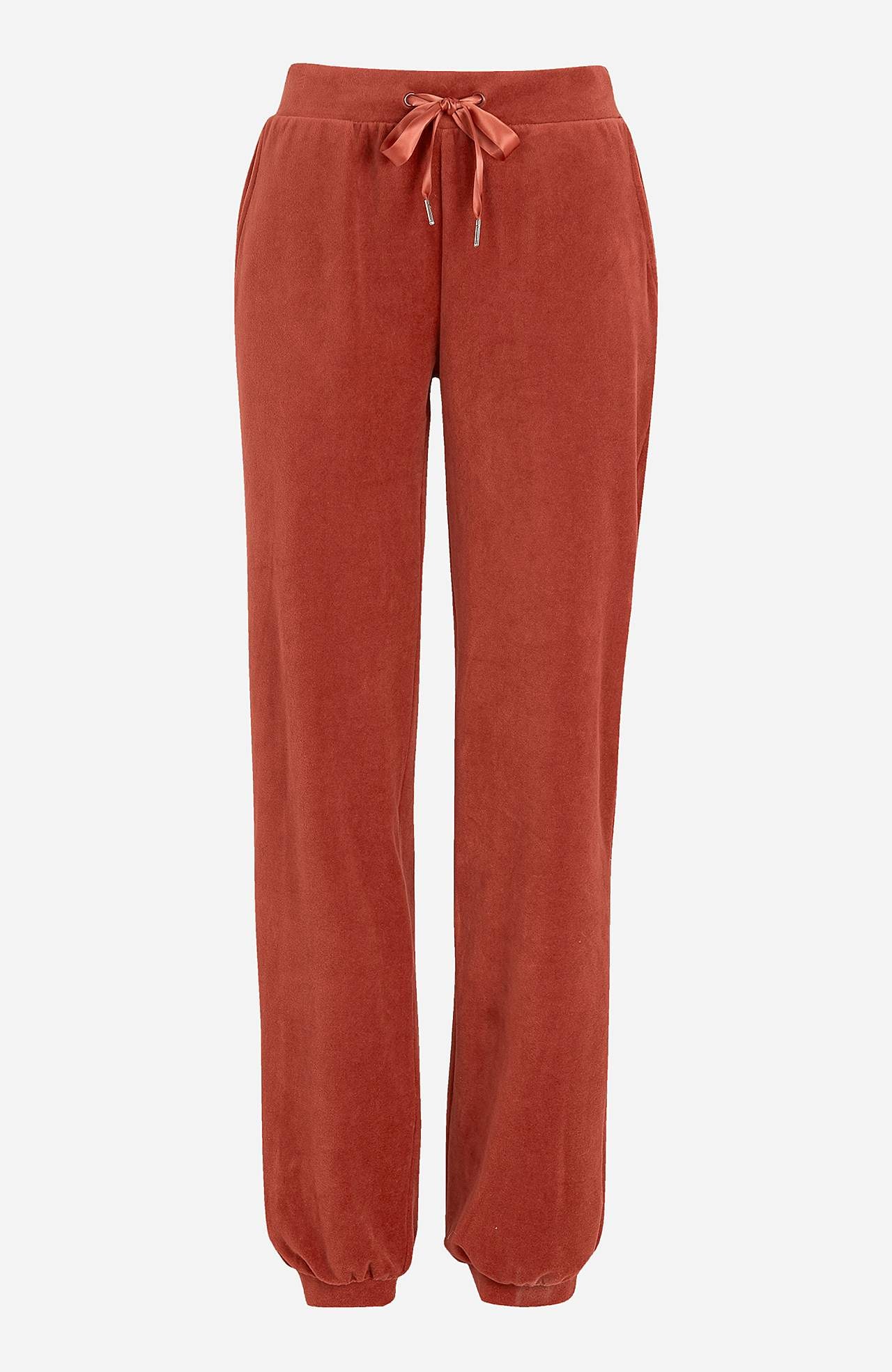 Velourbyxa med mudd