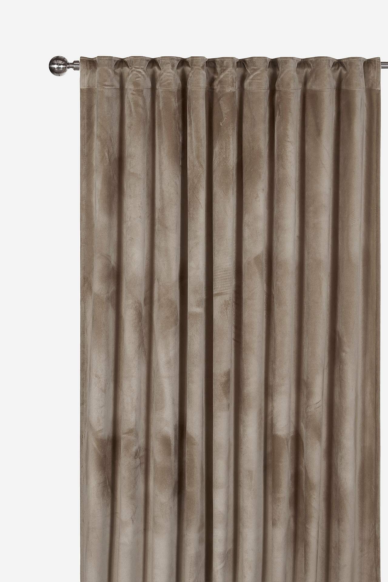 Gardinlängd sammet 2-pack