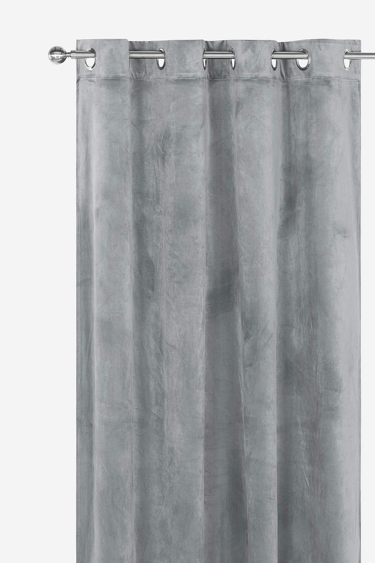 Sammetslängder med öljetter 2-pack