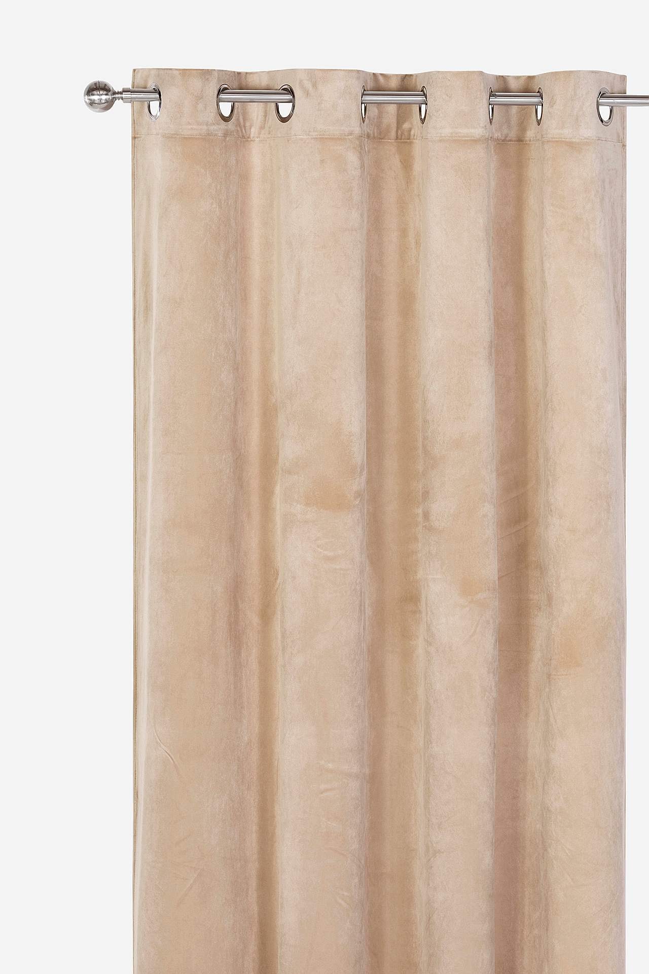 Sammetslängder med öljetter 2-pack