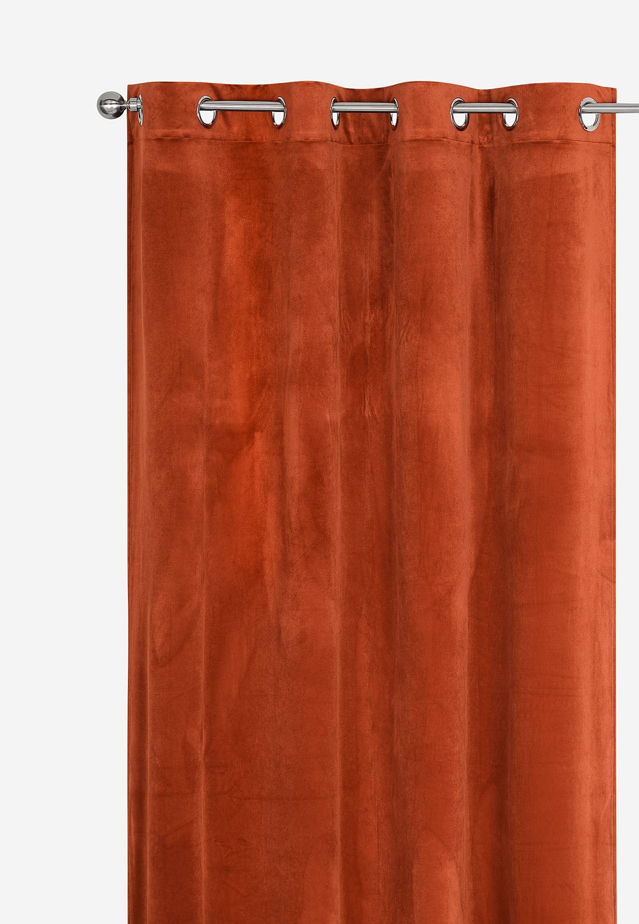 Sammetslängder med öljetter 2-pack
