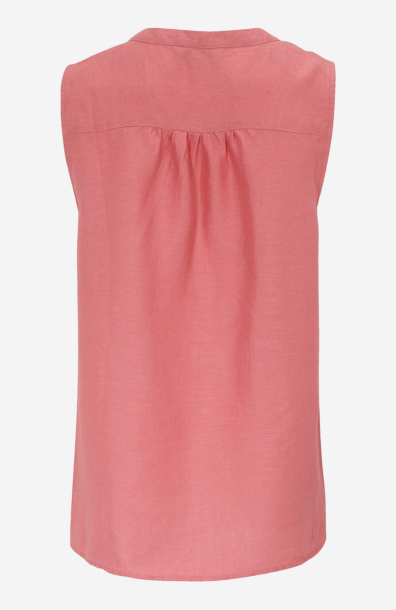 Linneblus Premium med ärmlös design