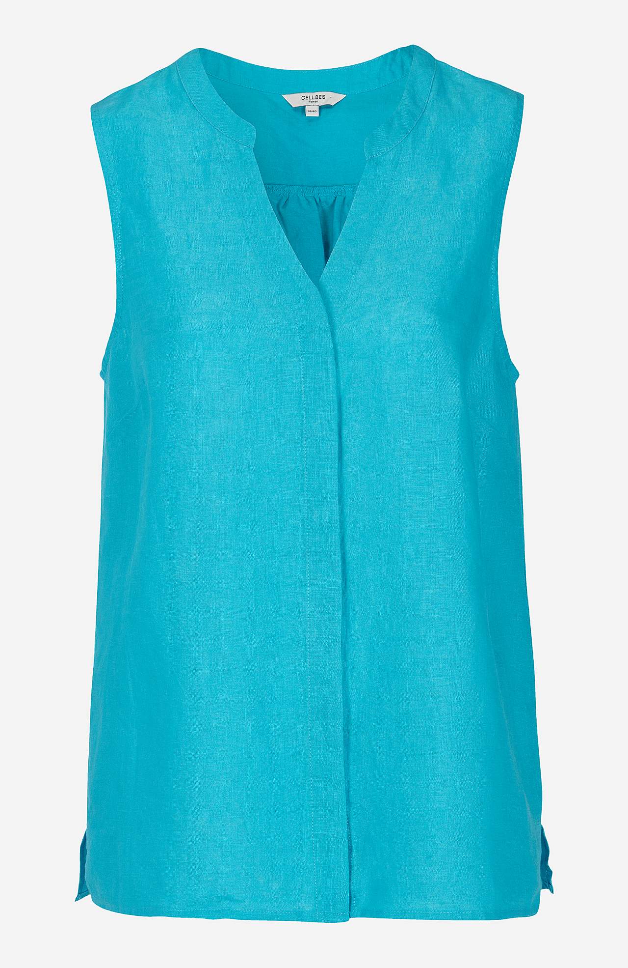 Linneblus Premium med ärmlös design
