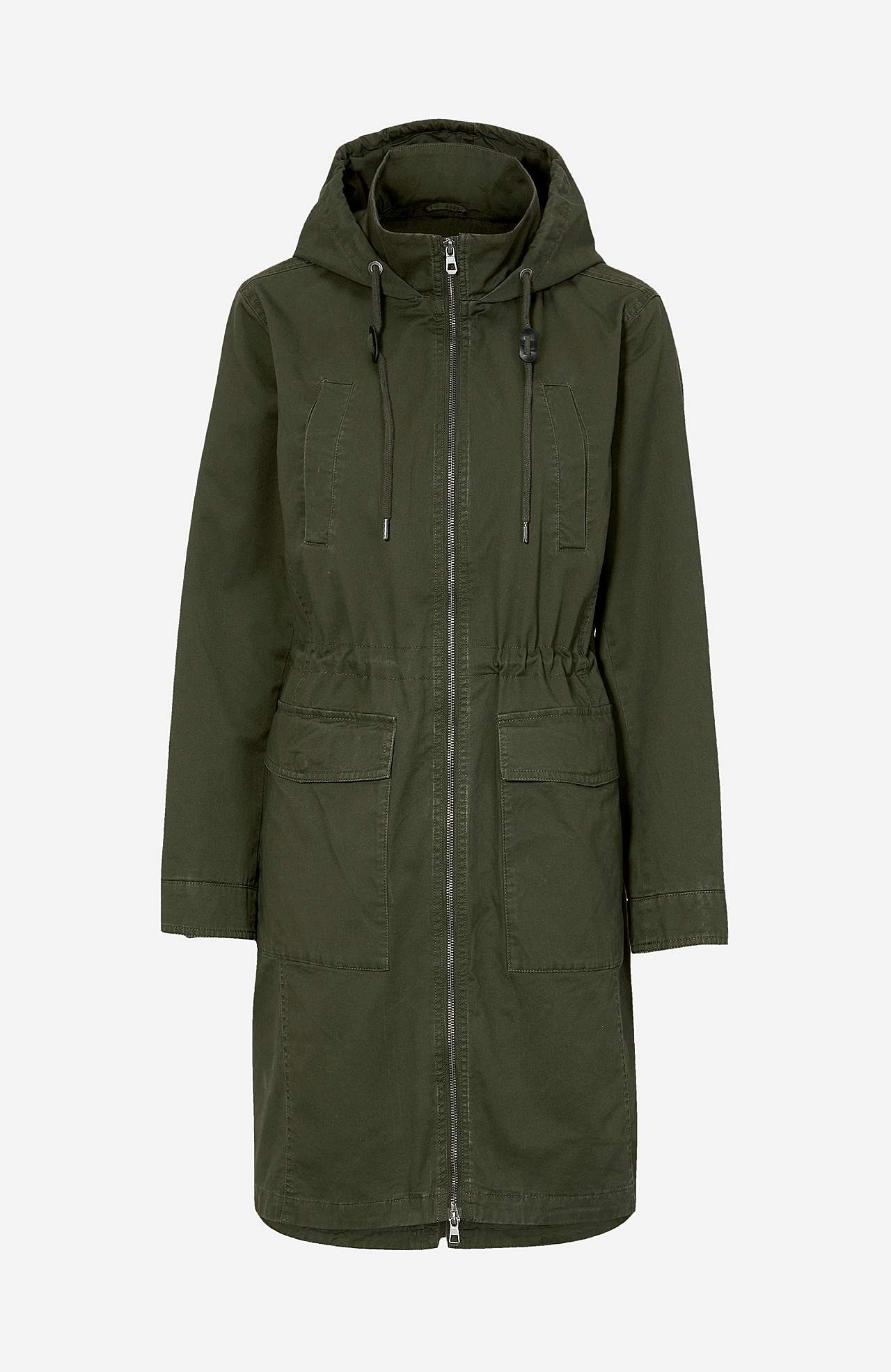 Parkas i bomull