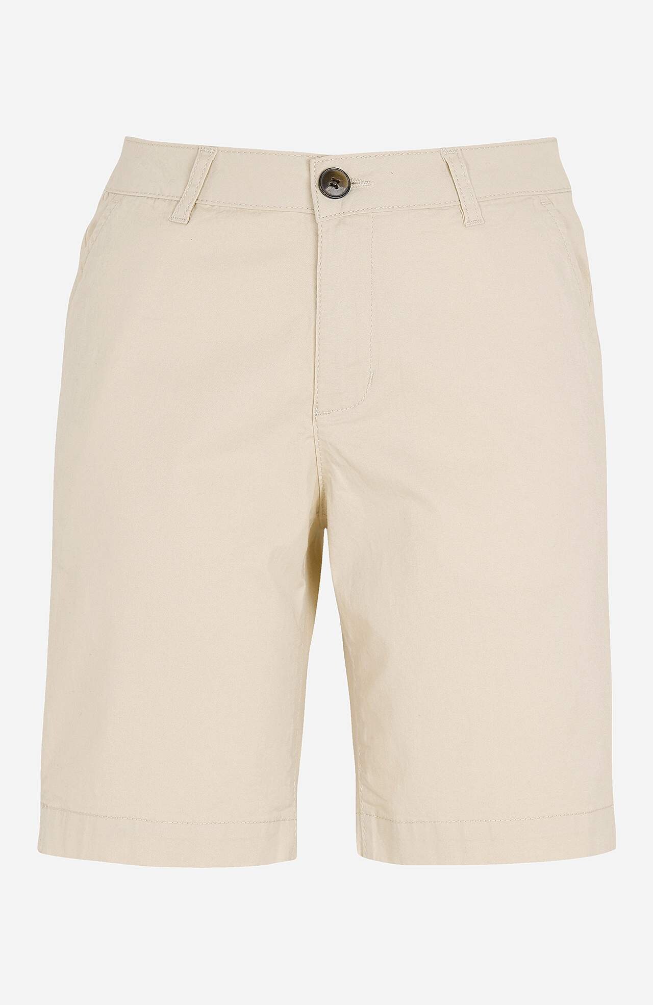 Shorts i stretchig bomullstwill Marie
