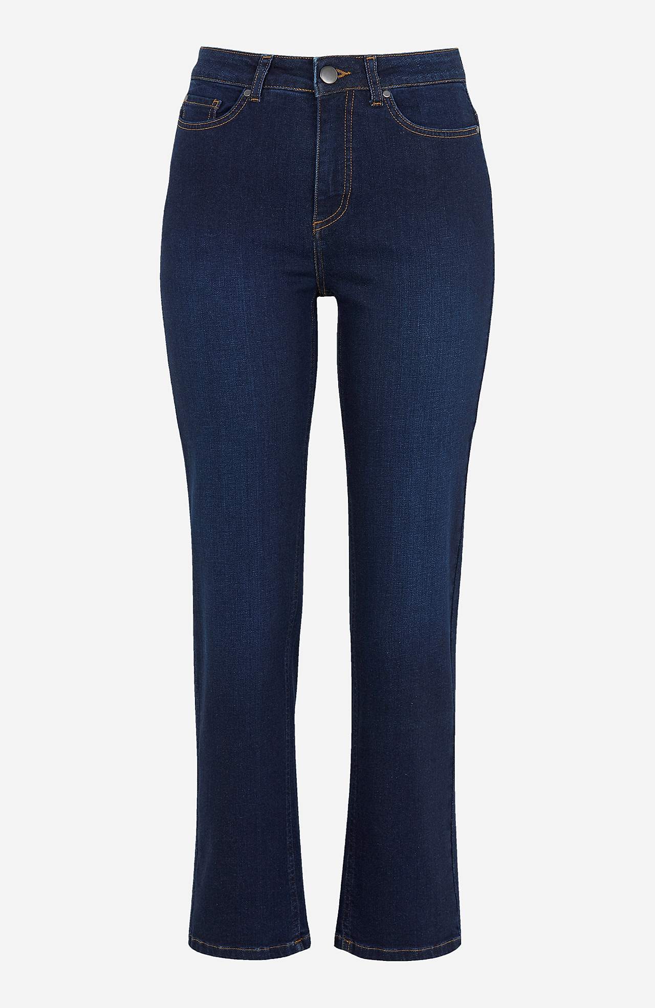 Raka jeans med femficksdesign Linnea