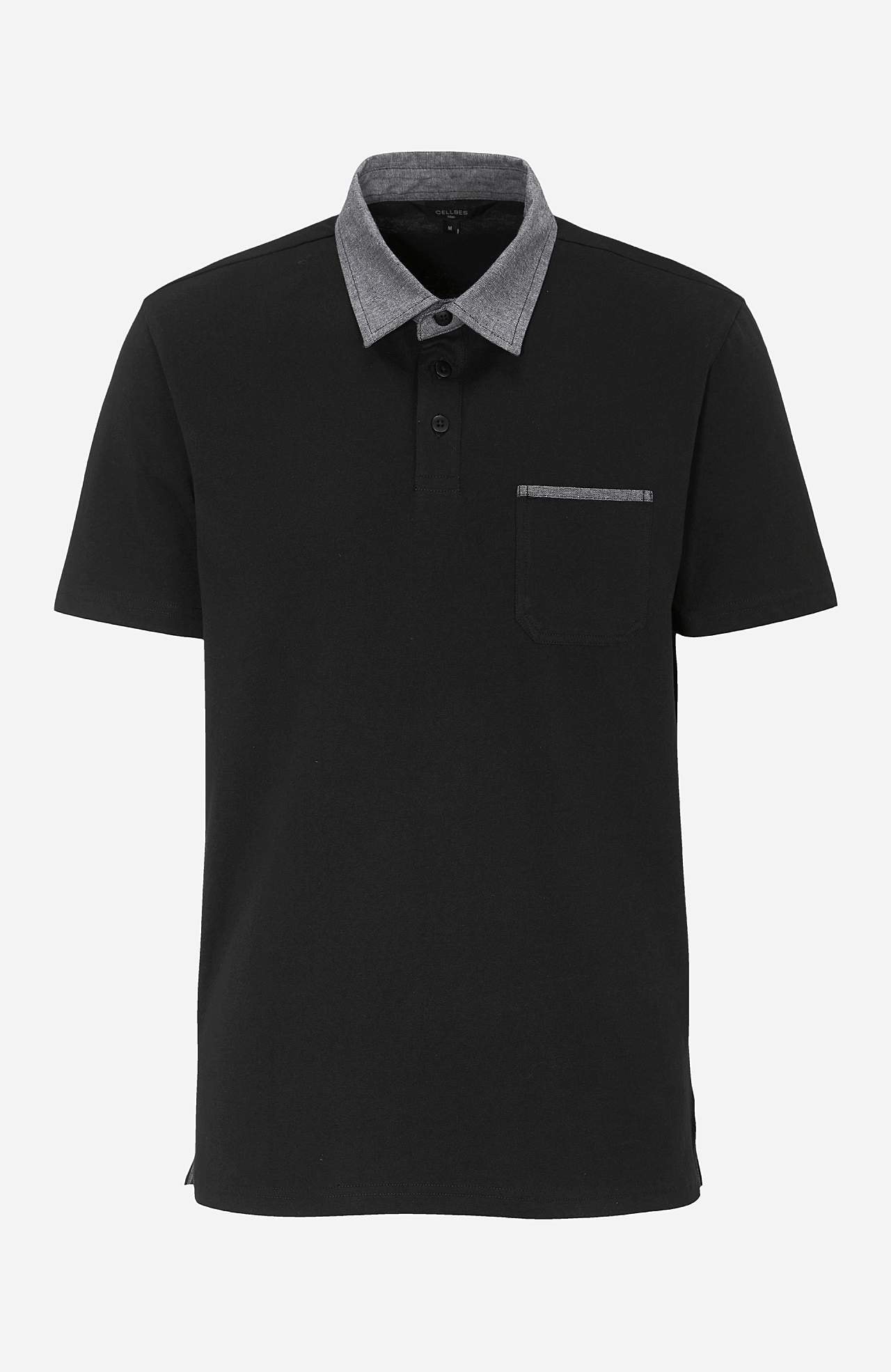 T-shirt med krage