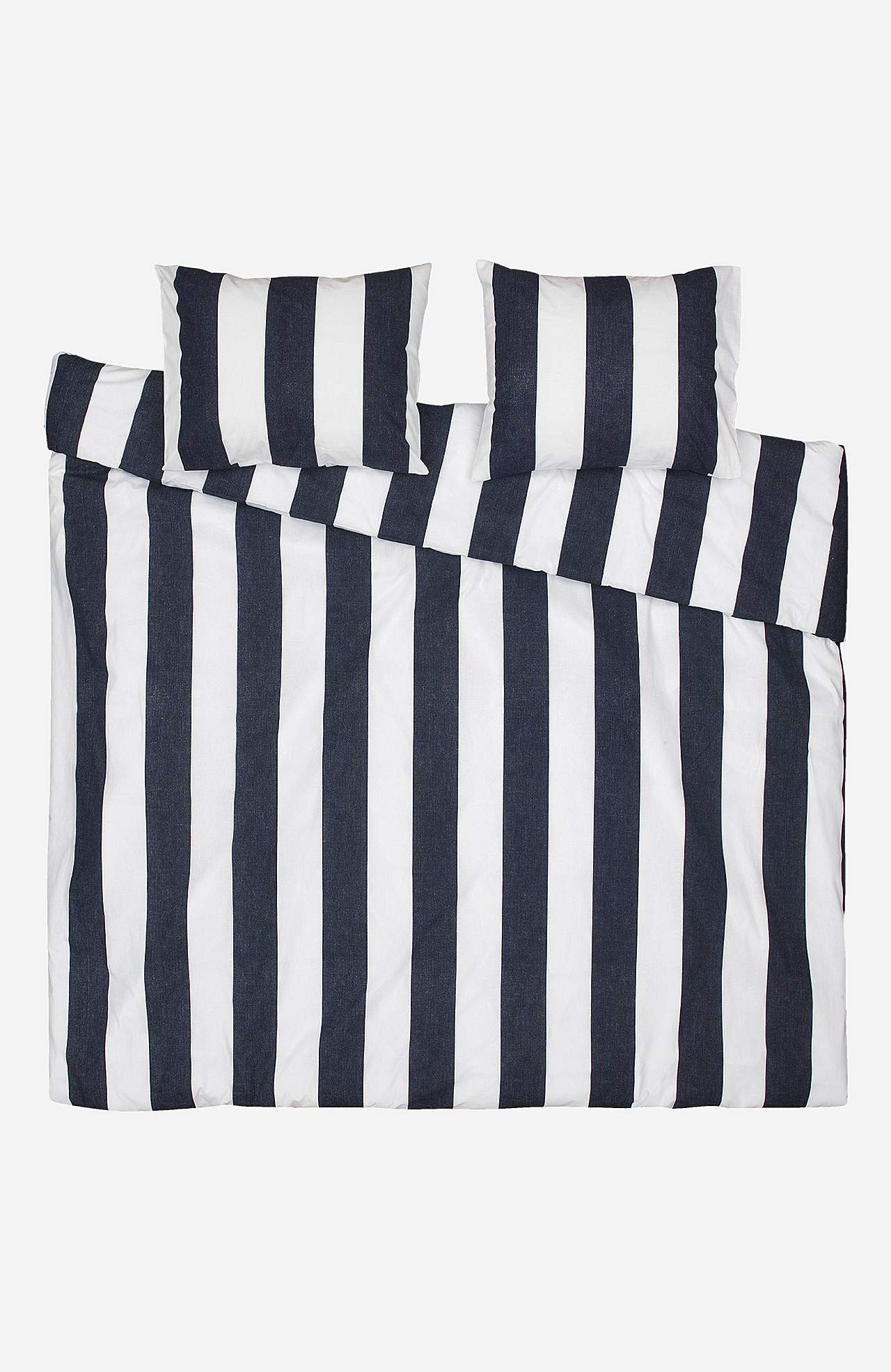Påslakanset 220x210 cm Block stripe kingsize