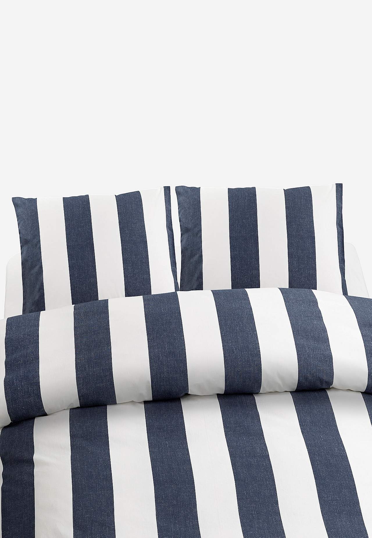 Påslakanset 220x210 cm Block stripe kingsize