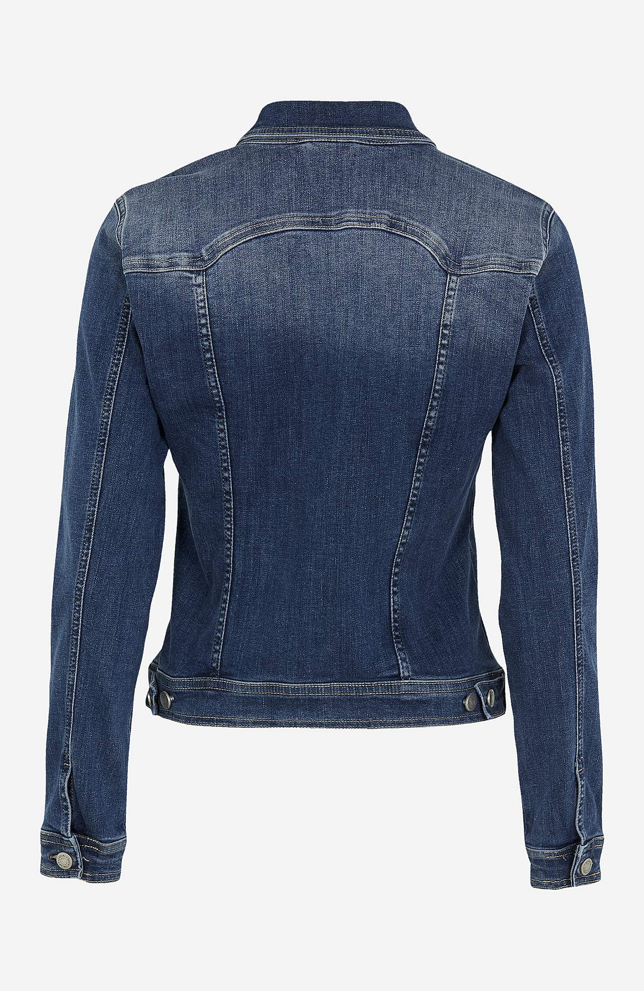 Figursydd jeansjacka