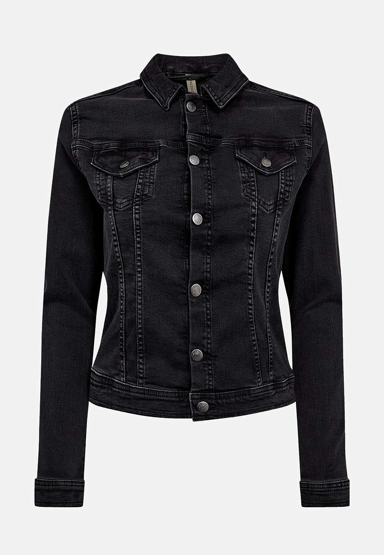 Figursydd jeansjacka