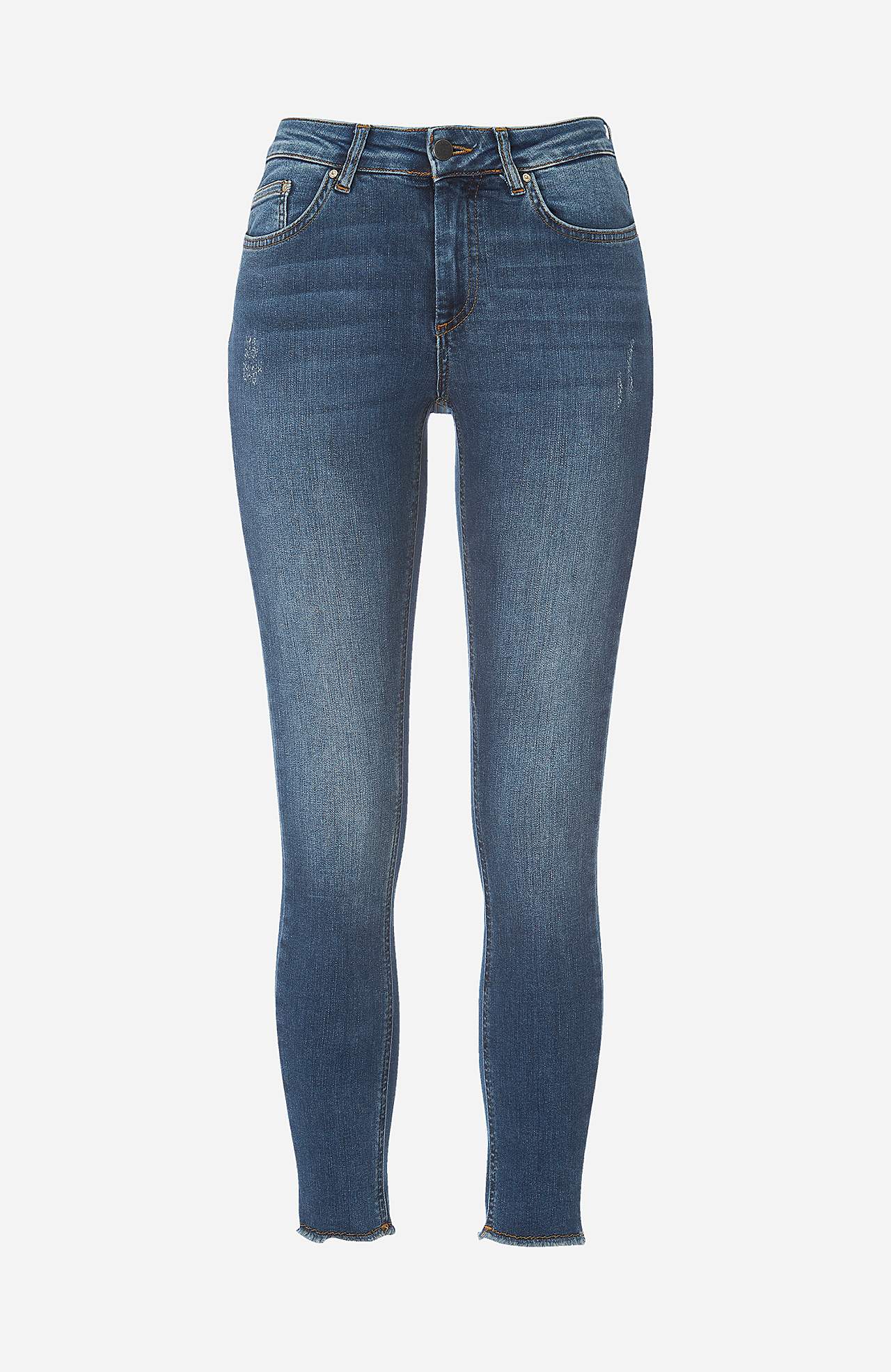Superstretchiga ankeljeans