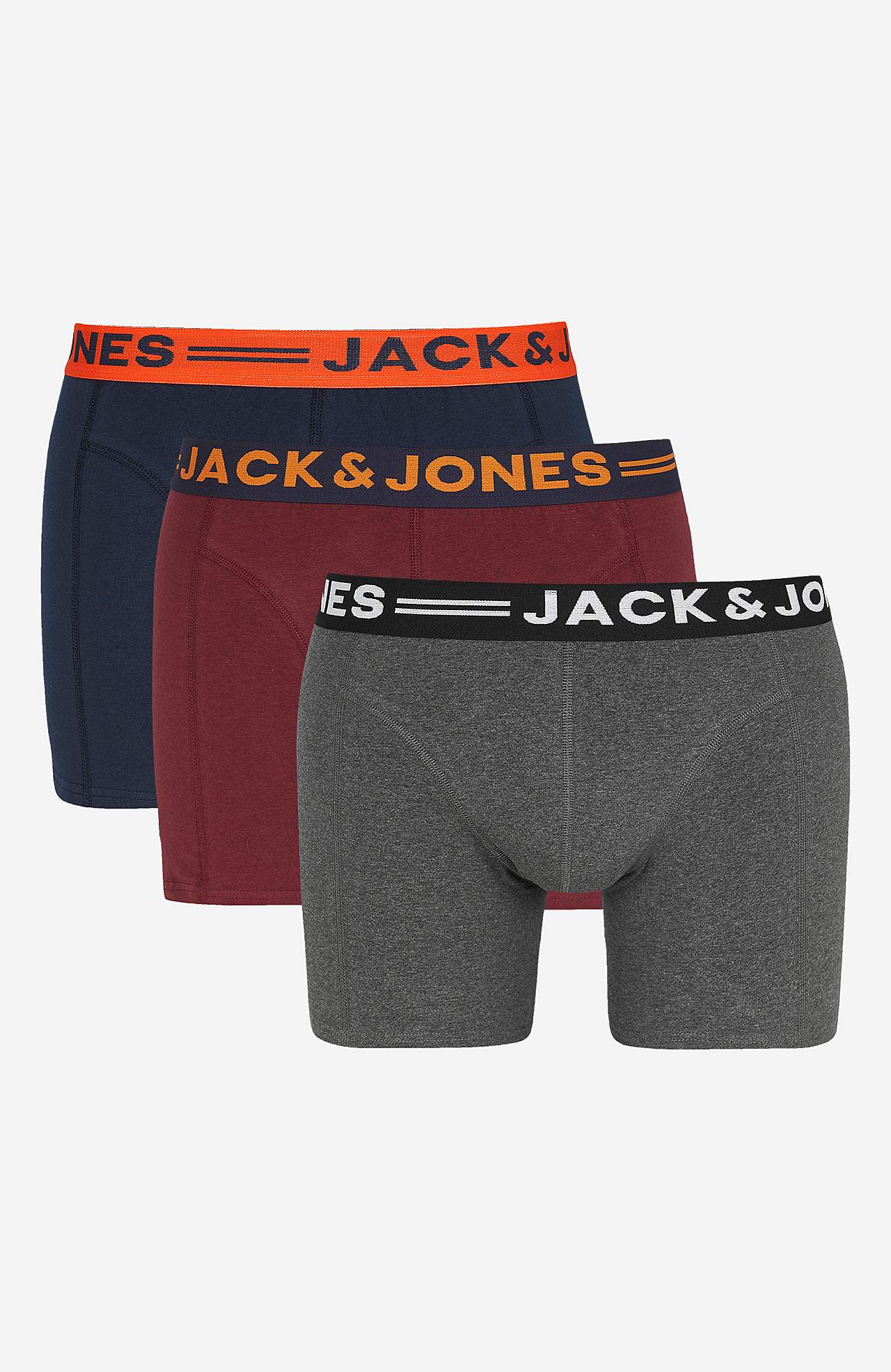 Enfärgad boxerkalsong 3-pack