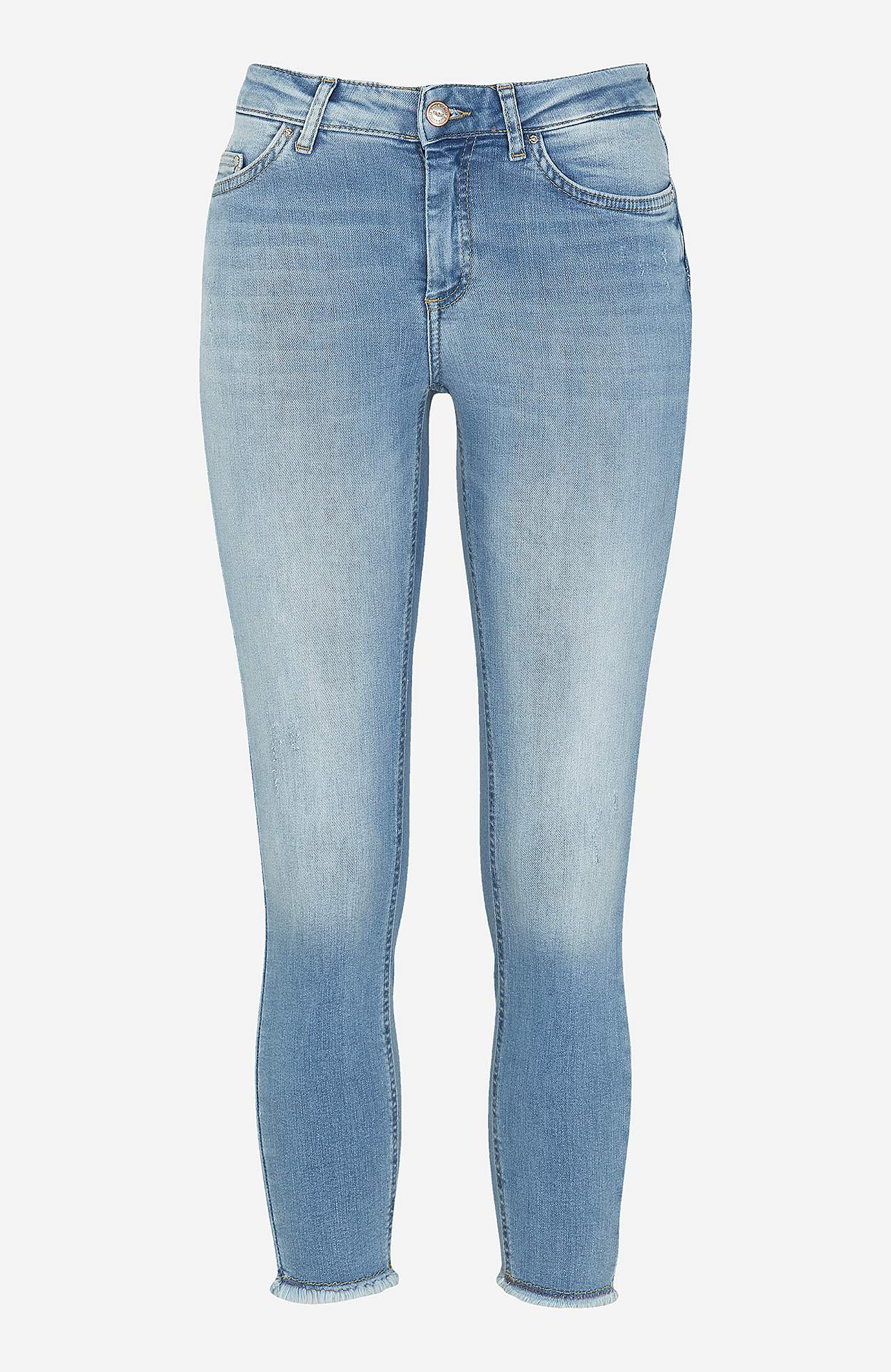 Superstretchiga jeans Skinny Flare Blush