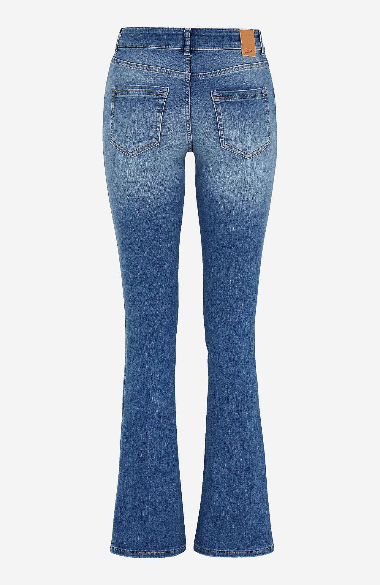 Superstretchiga jeans Blush flared