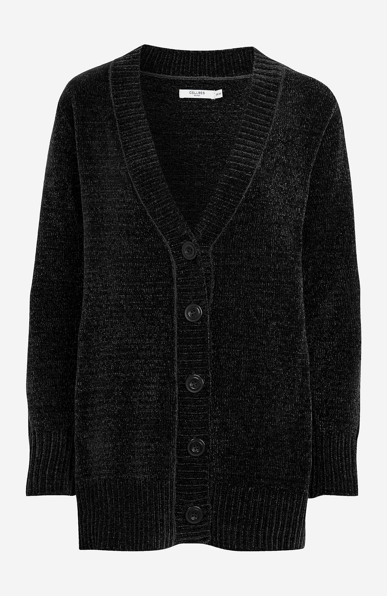 Cardigan i chenille Camilla