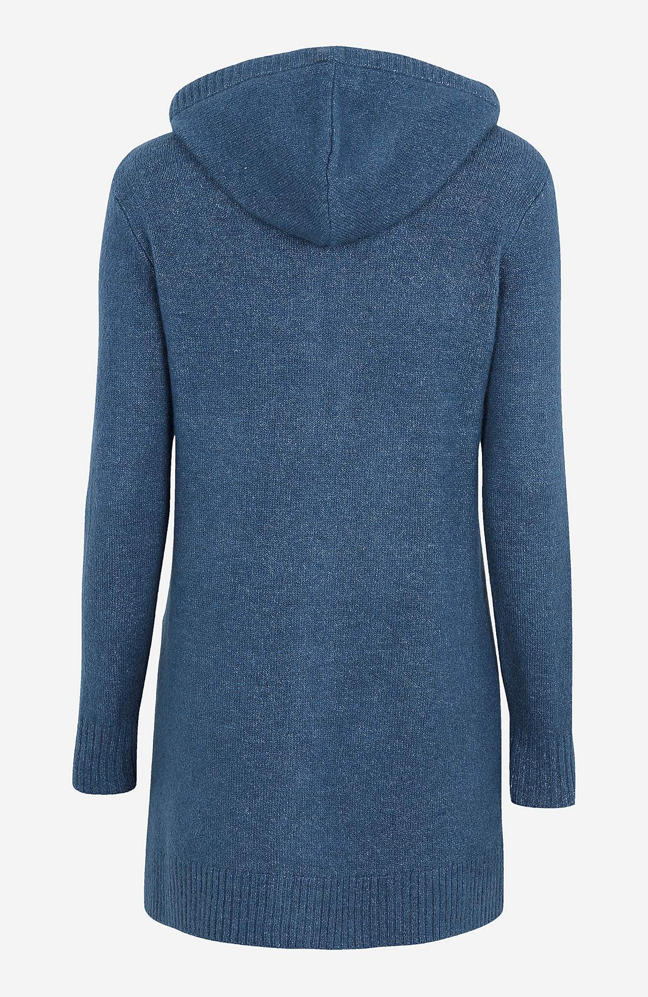 Mjuk cardigan med huva Evelyn