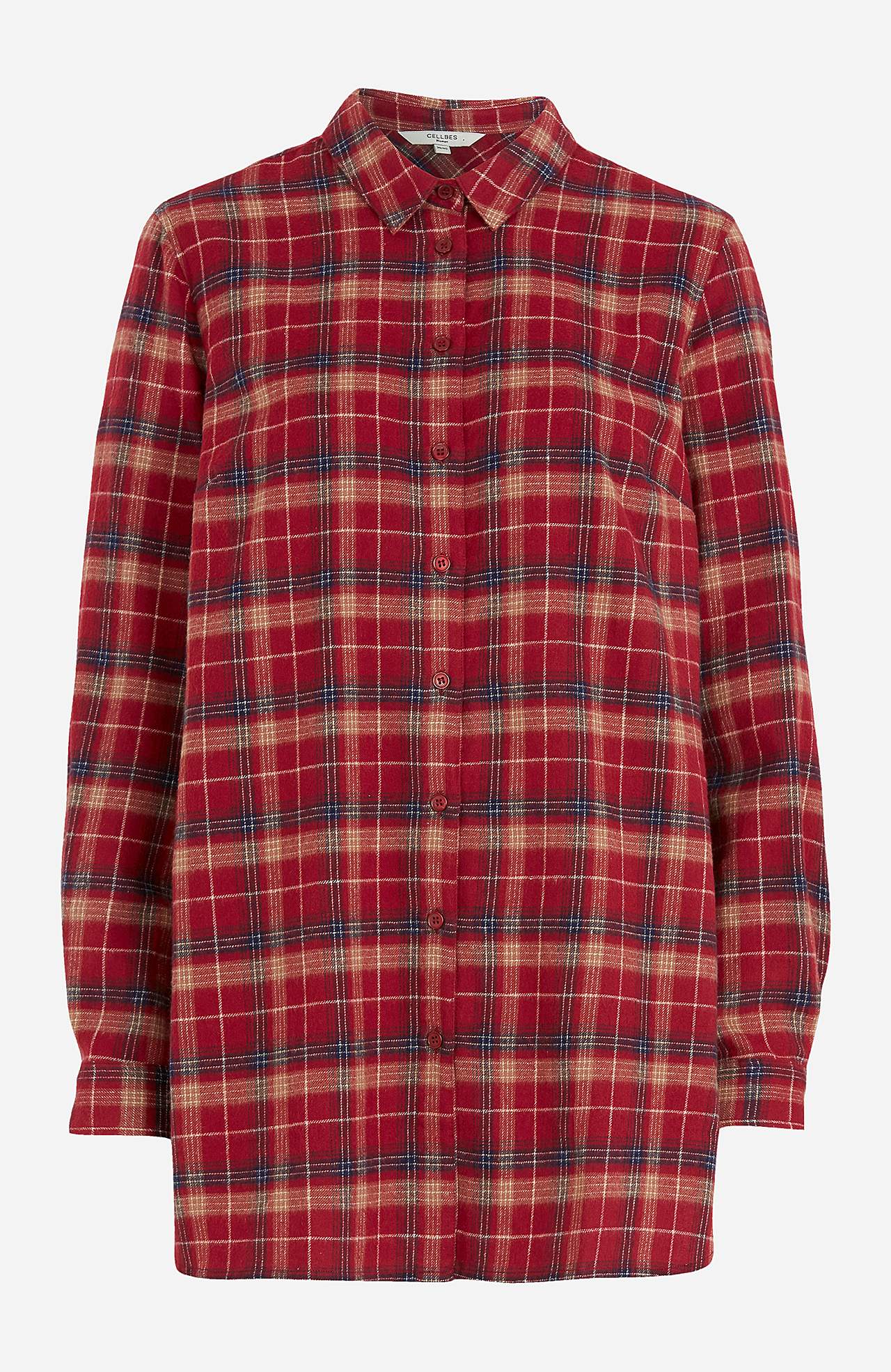 Långskjorta i flanell