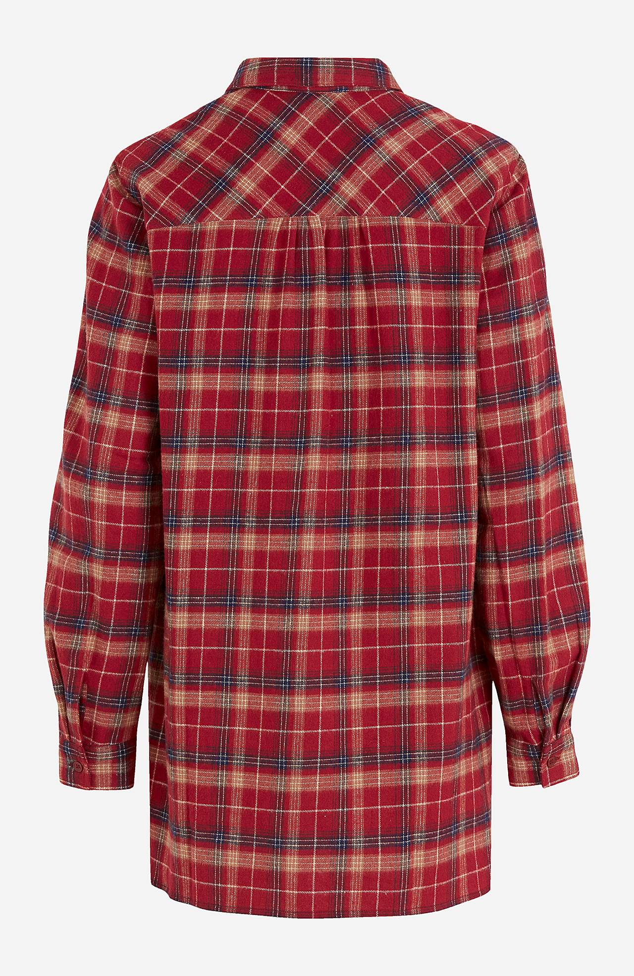 Långskjorta i flanell