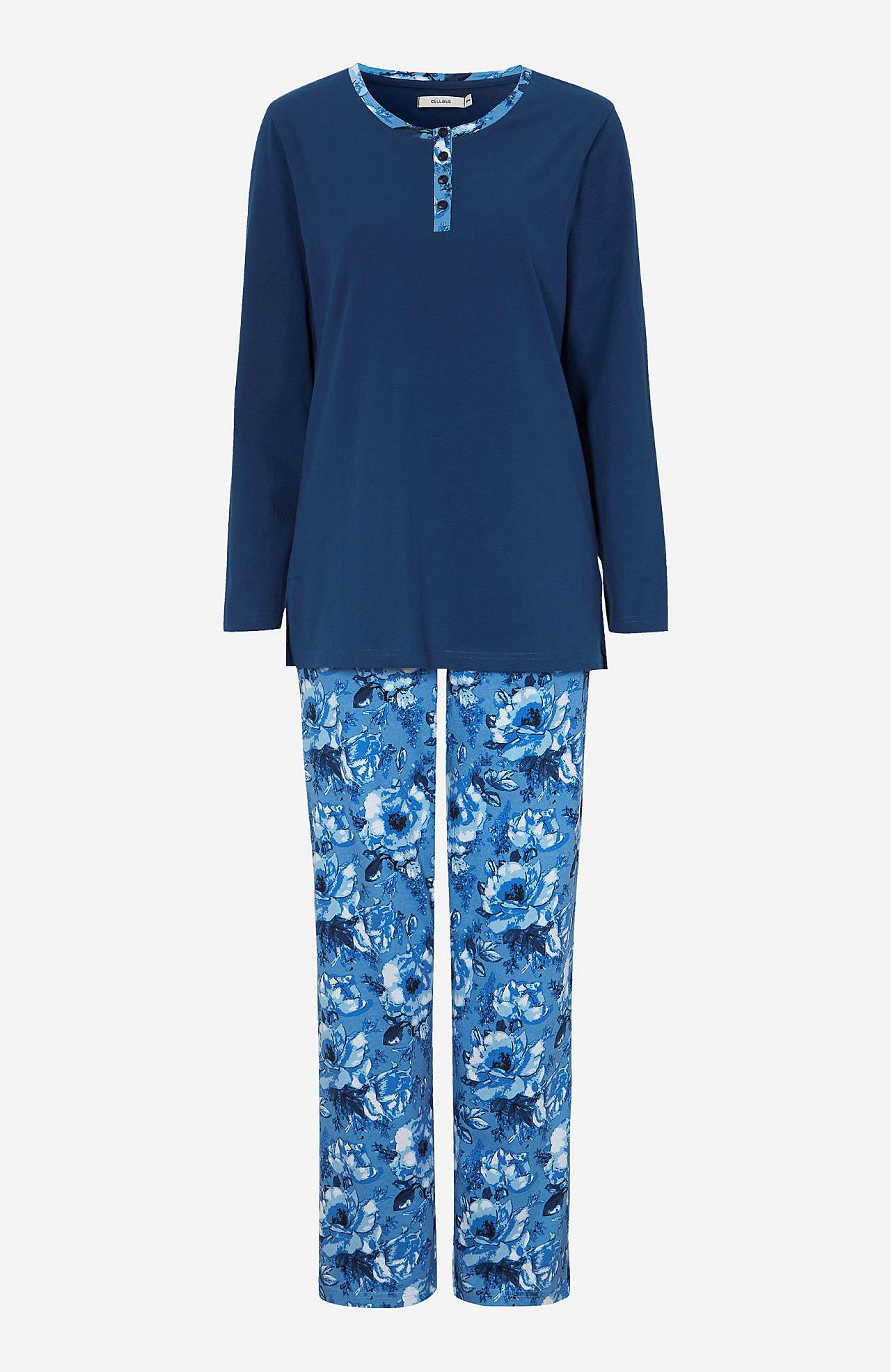 Blommönstrad pyjamas