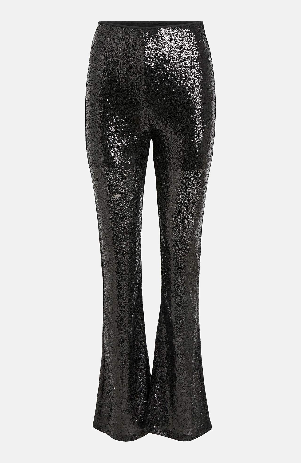 Utsvängda paljettbyxor Sequins