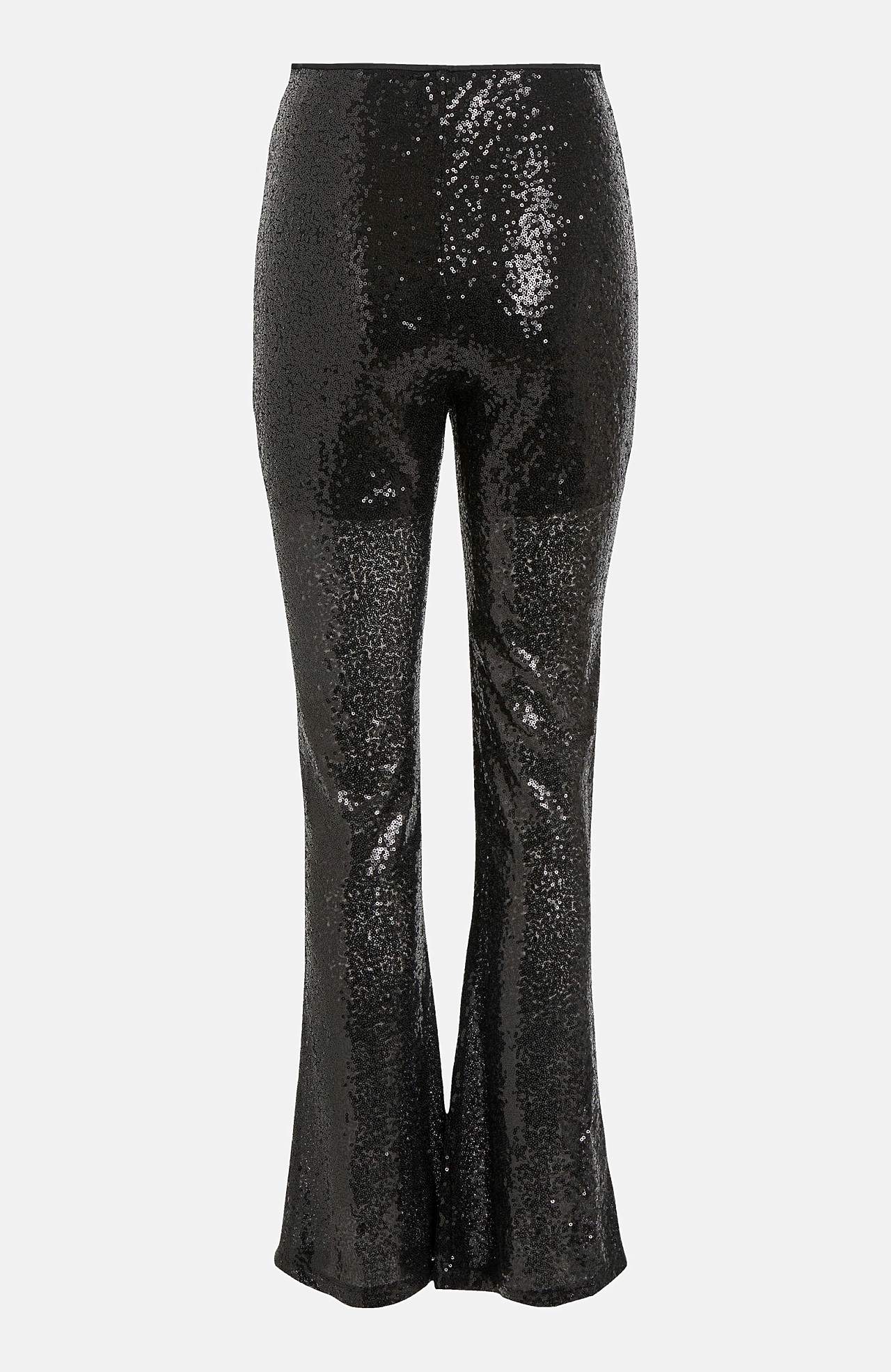Utsvängda paljettbyxor Sequins