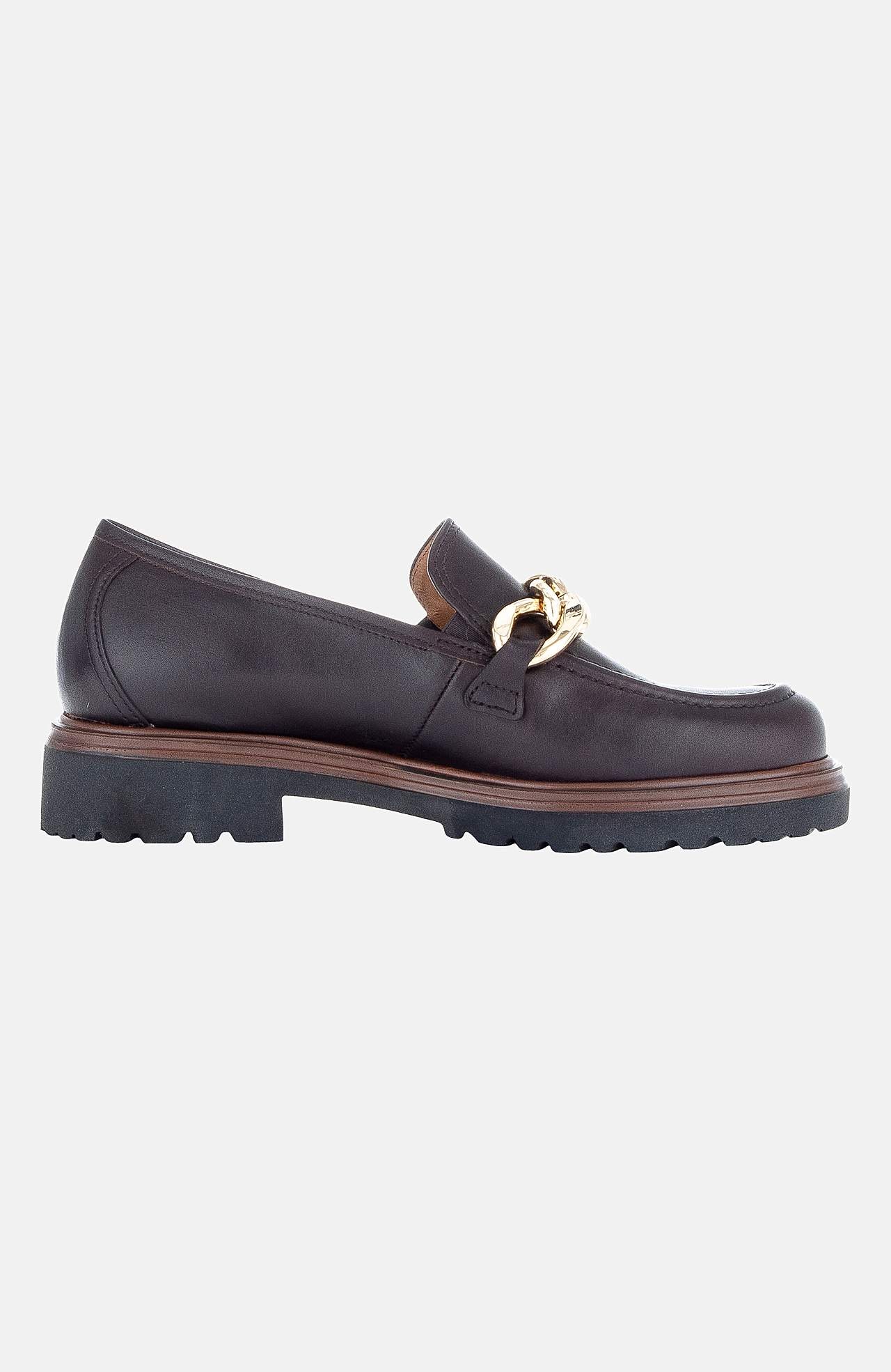 Klassisk skinnloafer med uppdaterad look