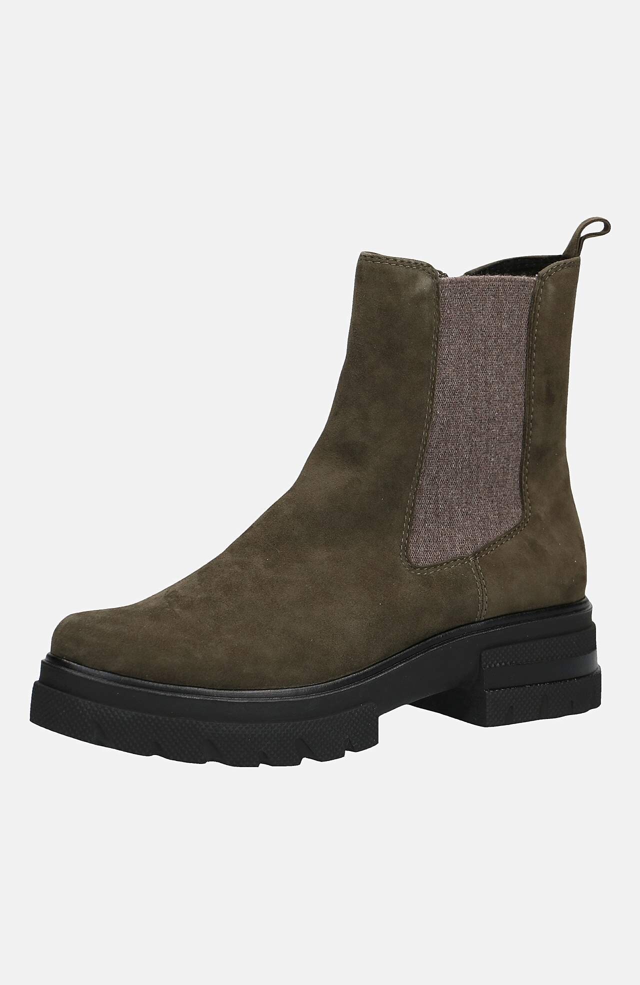 Höga chelseaboots i mocka Caprice