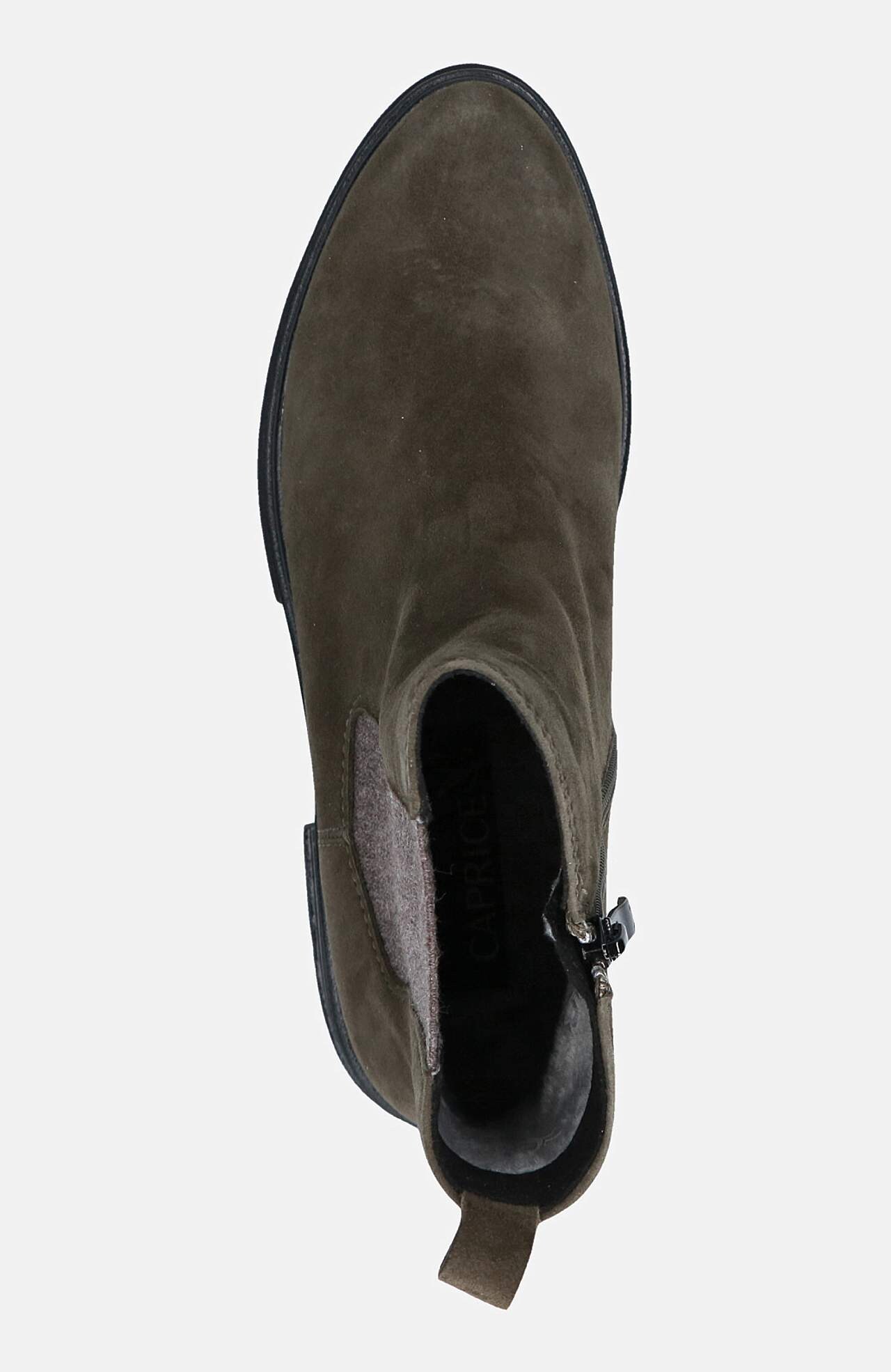 Höga chelseaboots i mocka Caprice