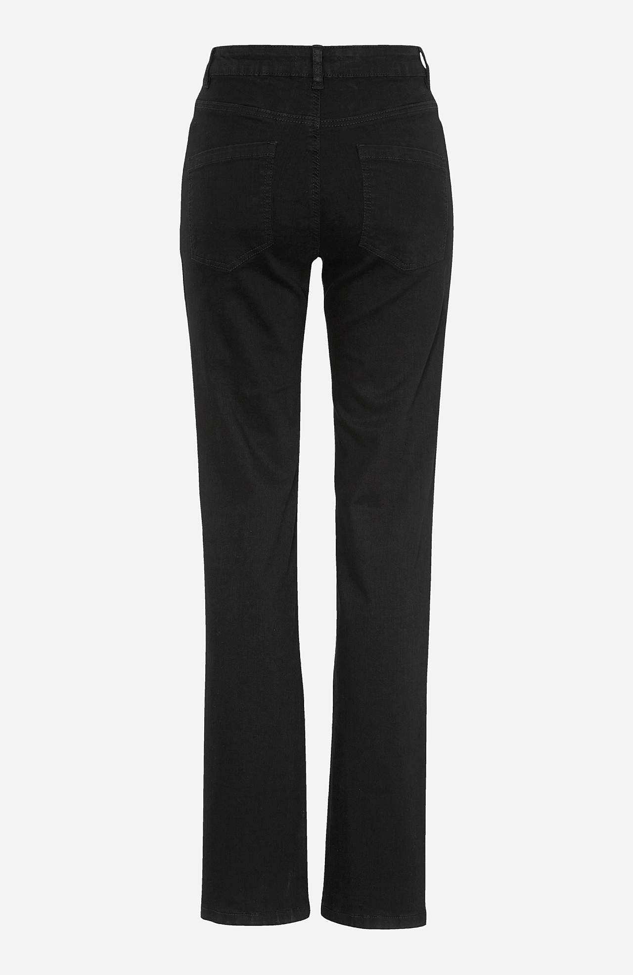 Stretchjeans med rakt ben - tre längder