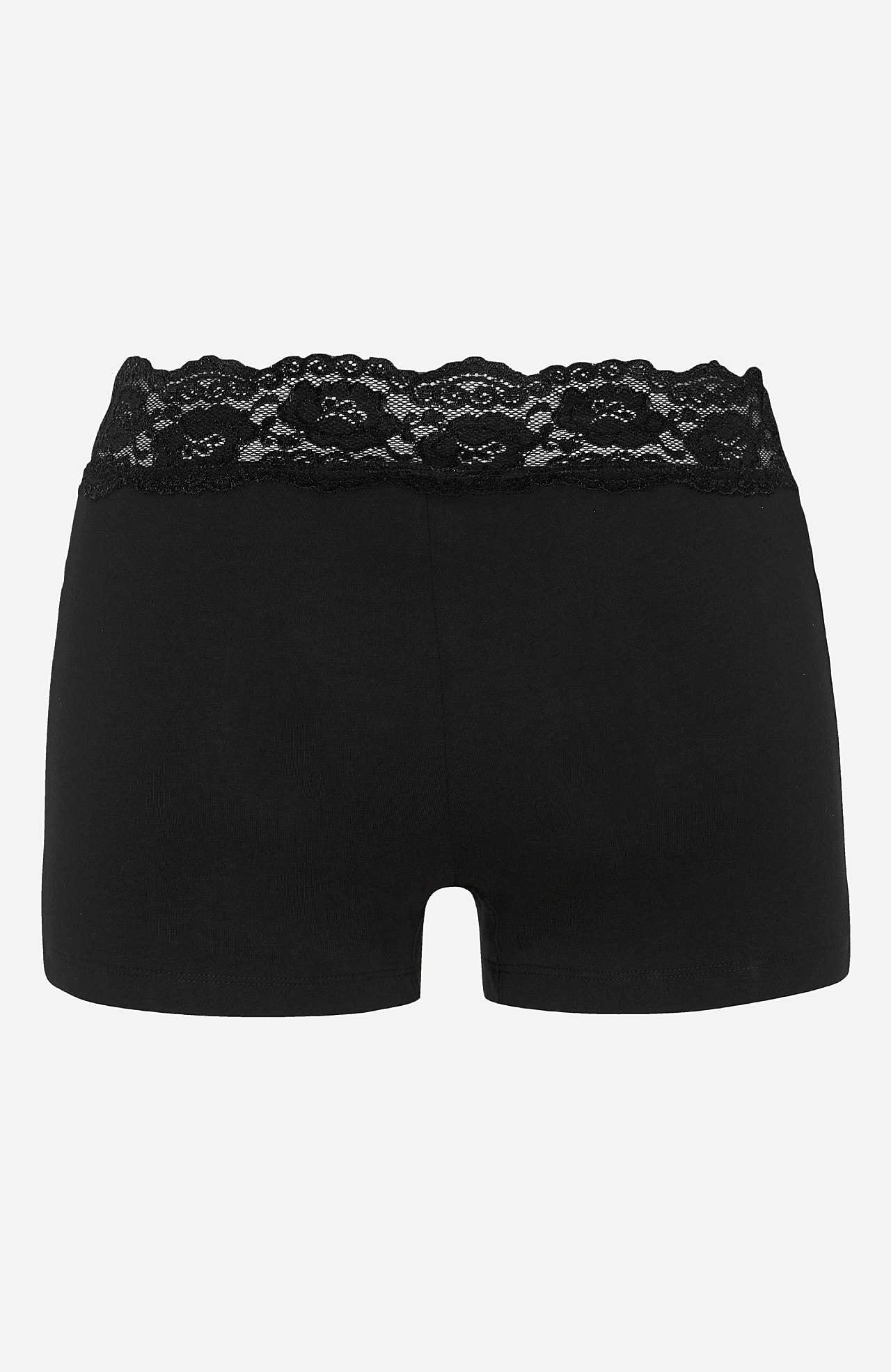 Boxertrosa med spets Julia 2-pack
