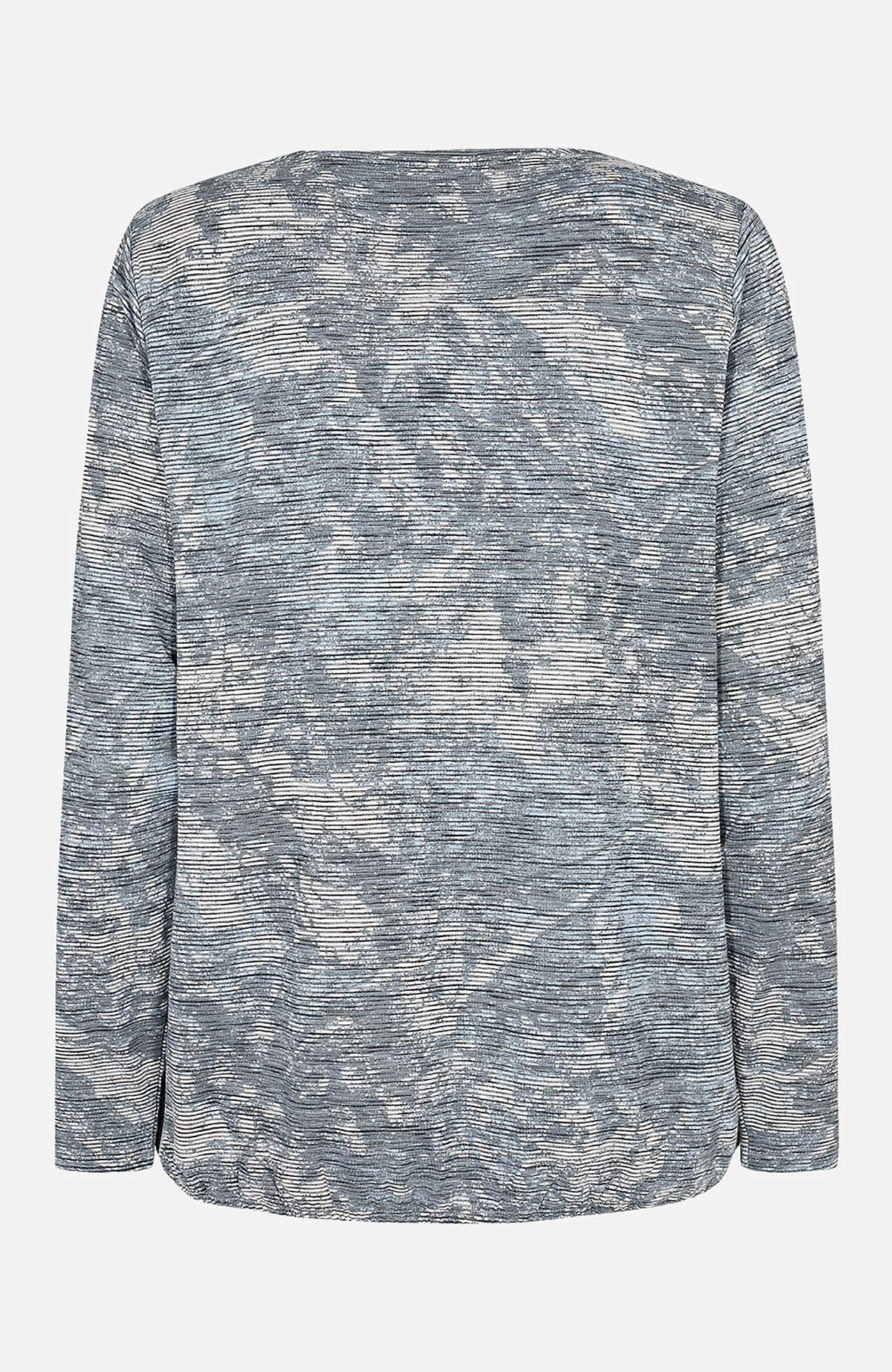 Mönstrad jerseytopp