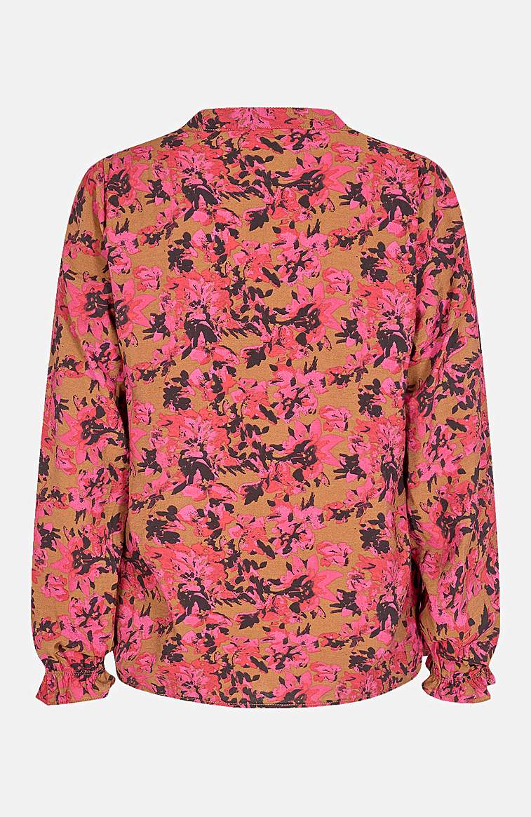 Mönstrad blus Adriane
