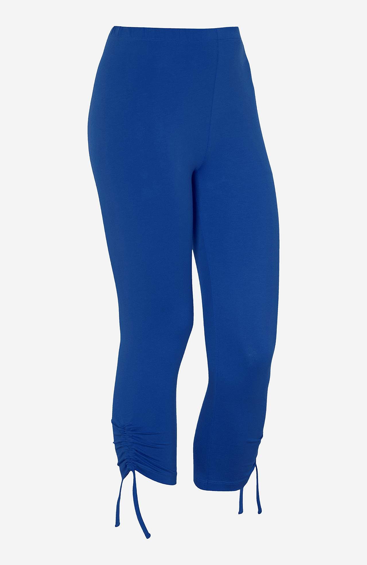 Caprileggings med dragsko i bensluten Astrid 2-pack