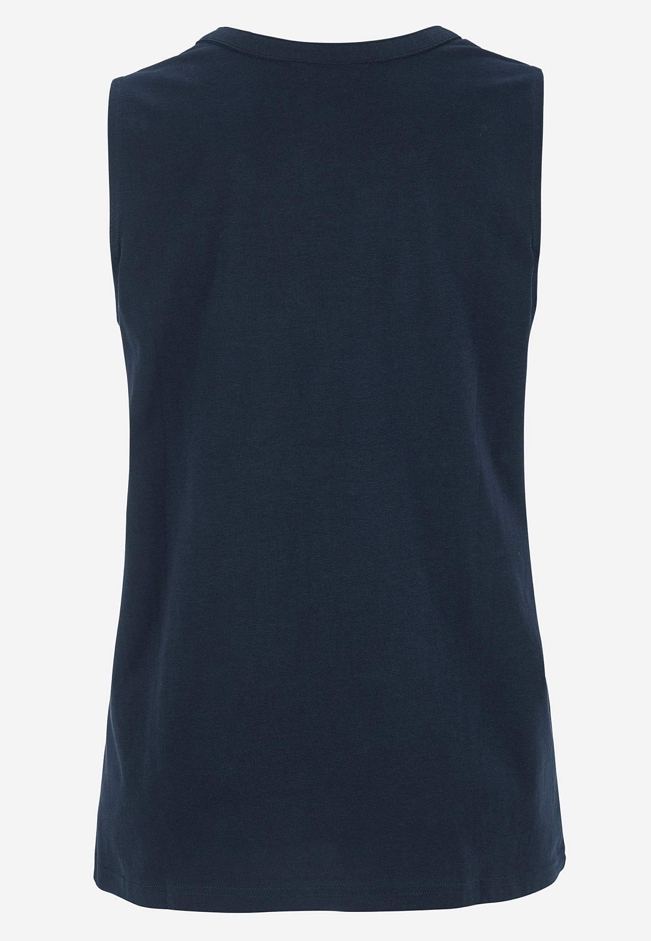 Ärmlös topp i ekologisk bomull 2-pack