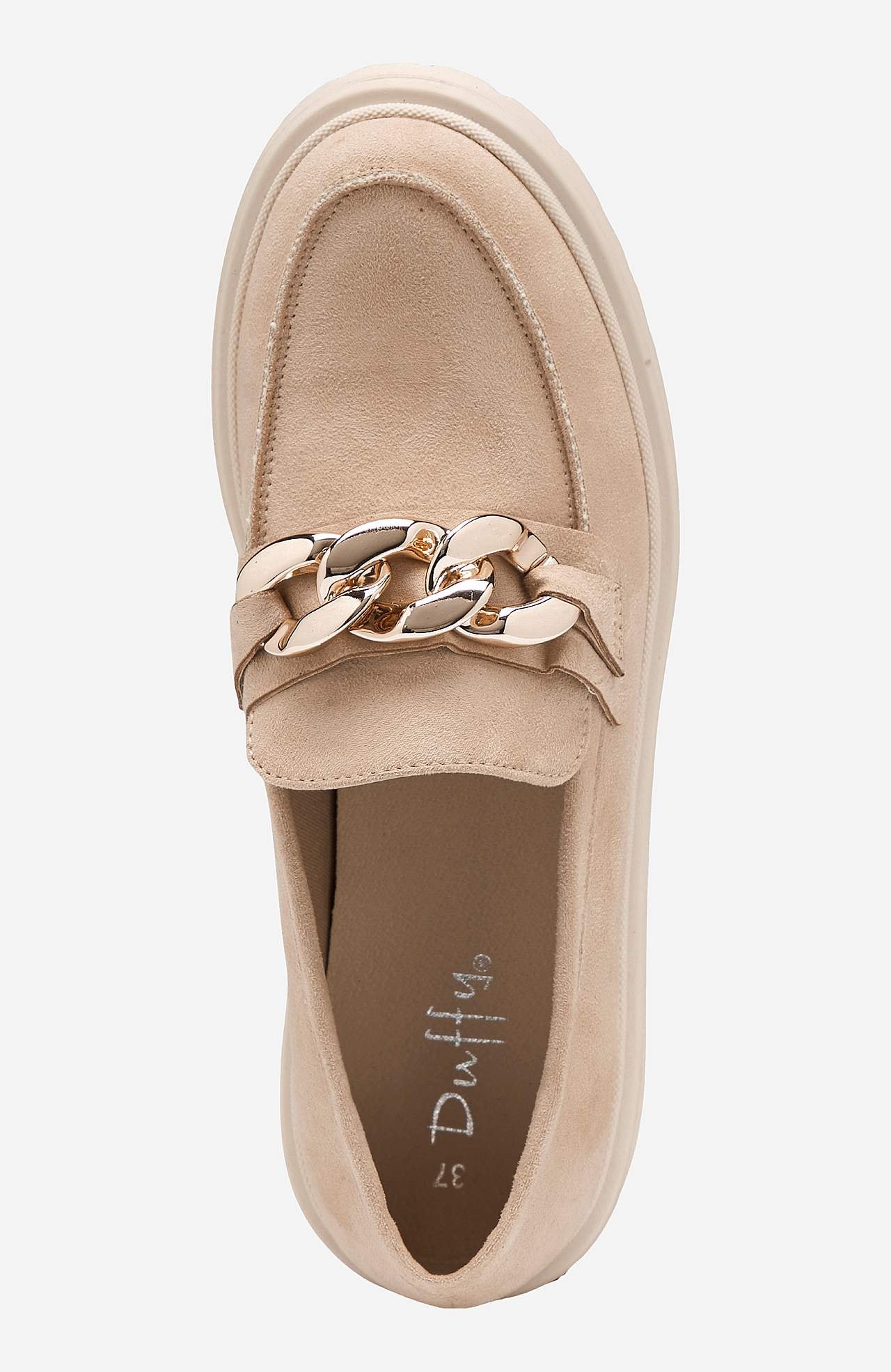 Loafer med kedjedetalj
