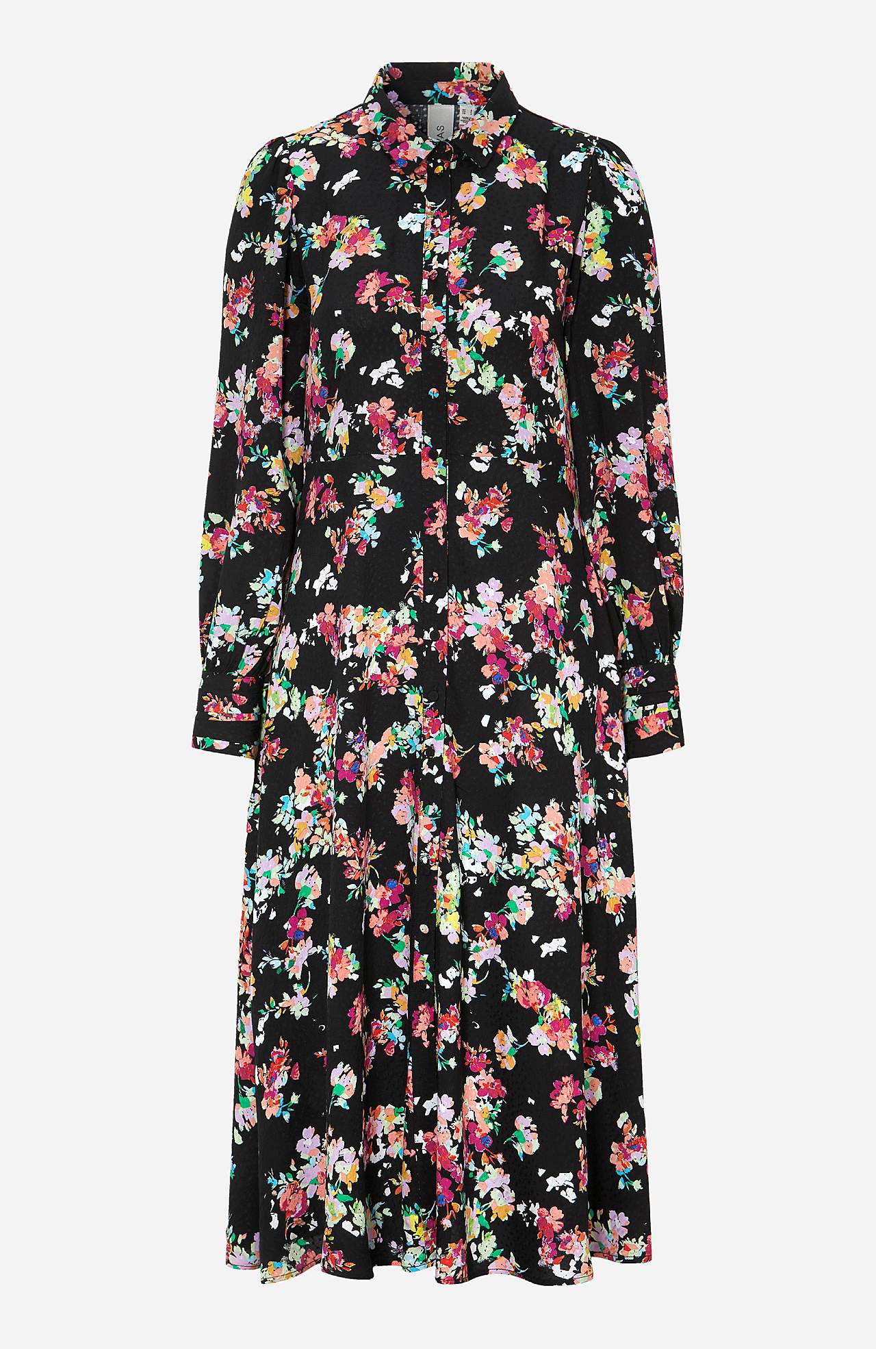 Skjortklänning med vackert fall