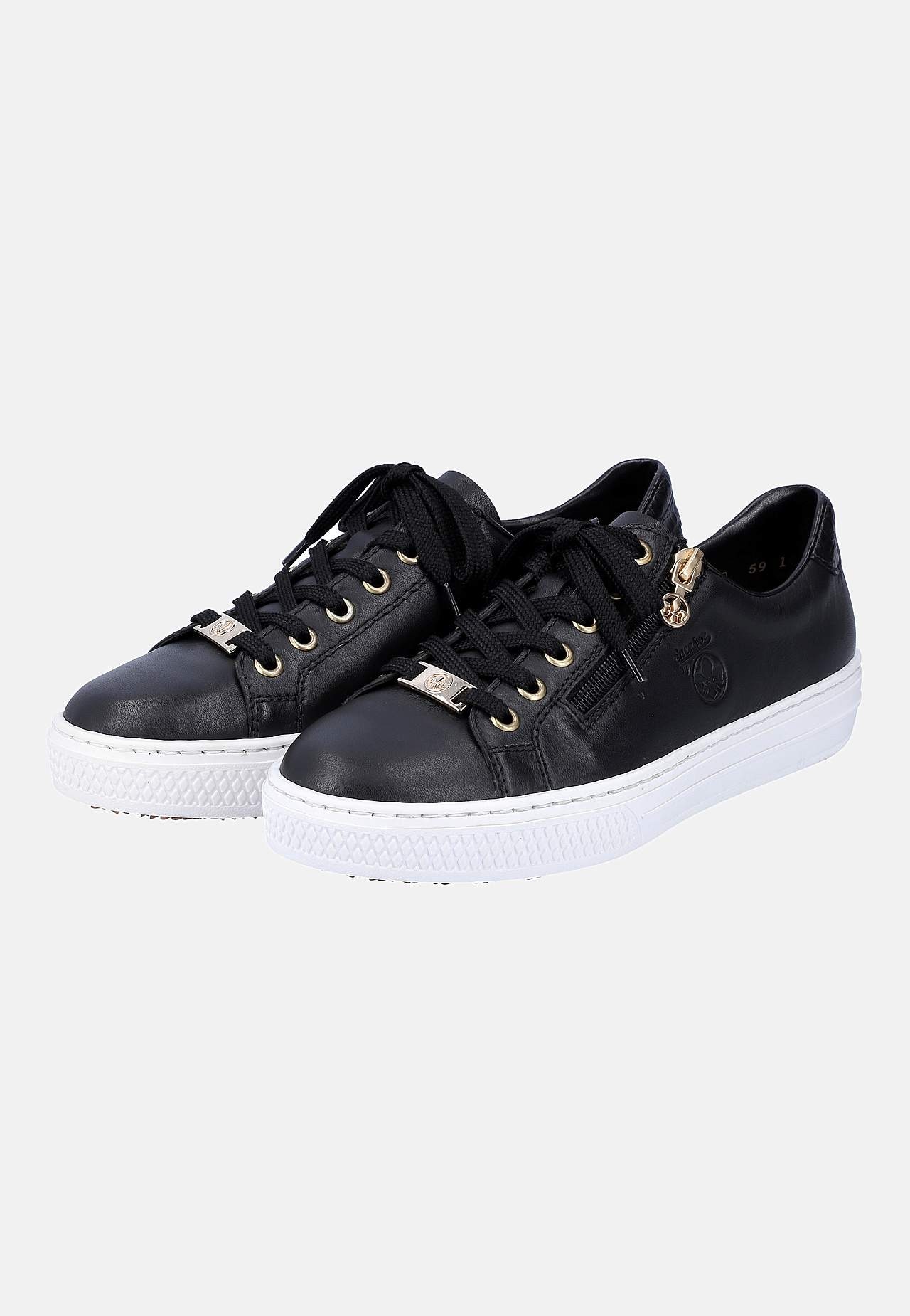 Sneaker med dragkedja