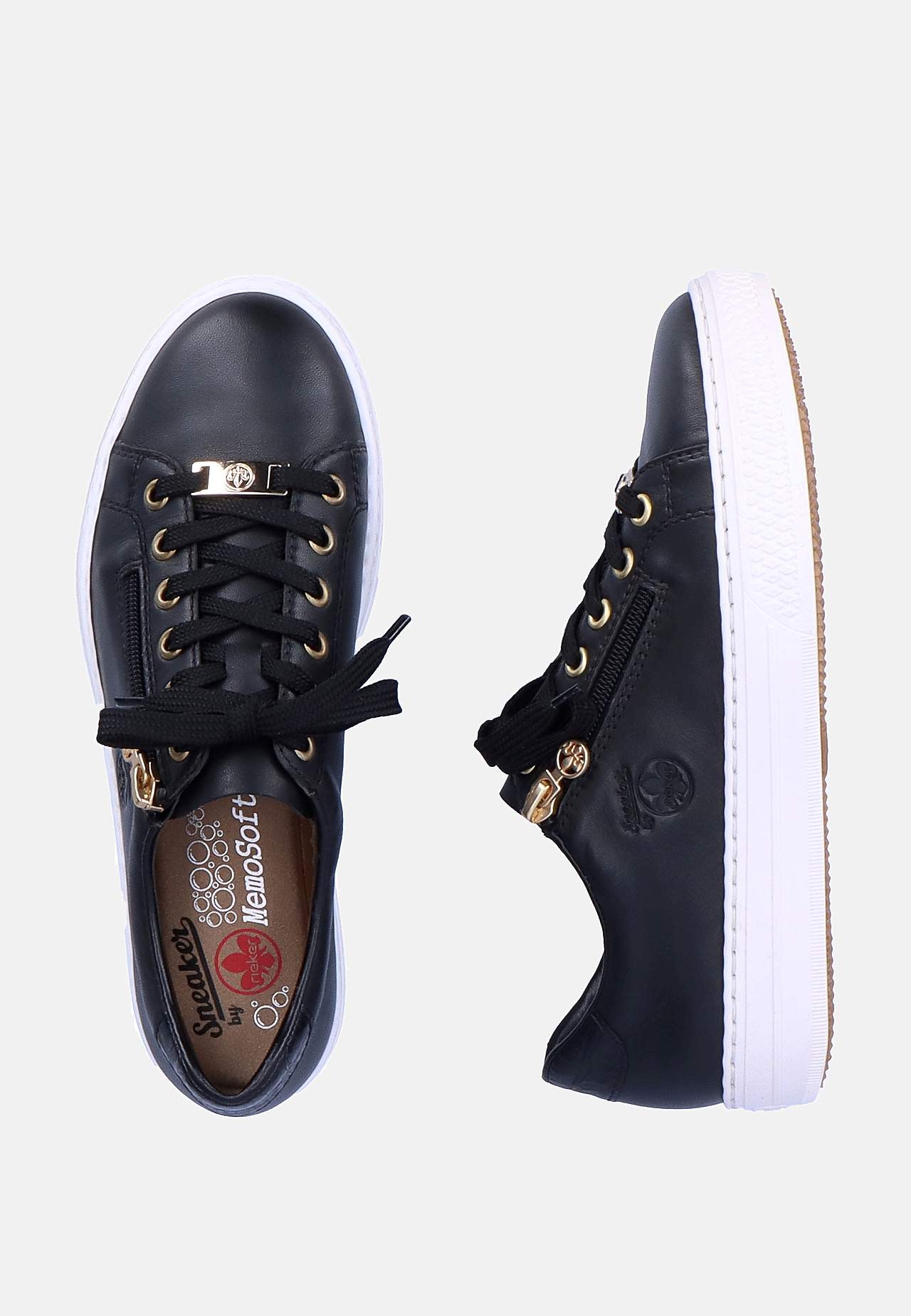 Sneaker med dragkedja