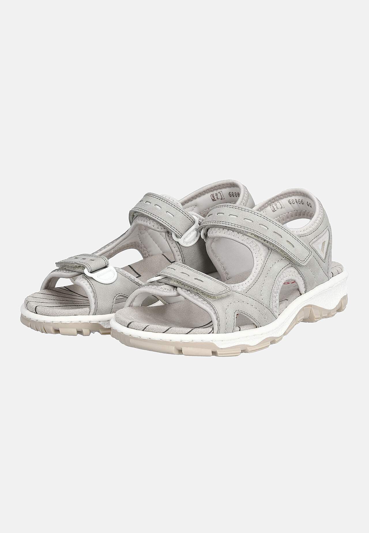 Bekväm sandal med kardborrestängning