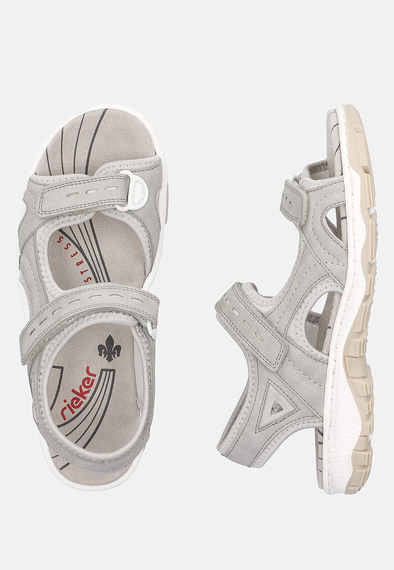 Bekväm sandal med kardborrestängning