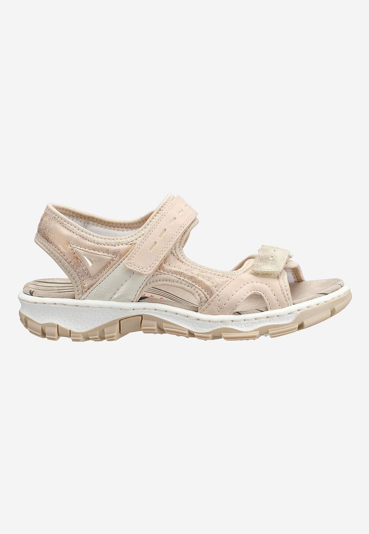 Bekväm sandal med kardborrestängning