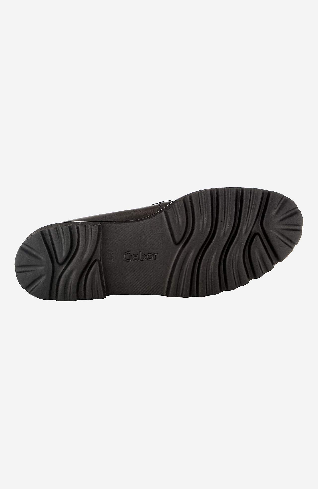 Skinnloafer med dekorativ rem
