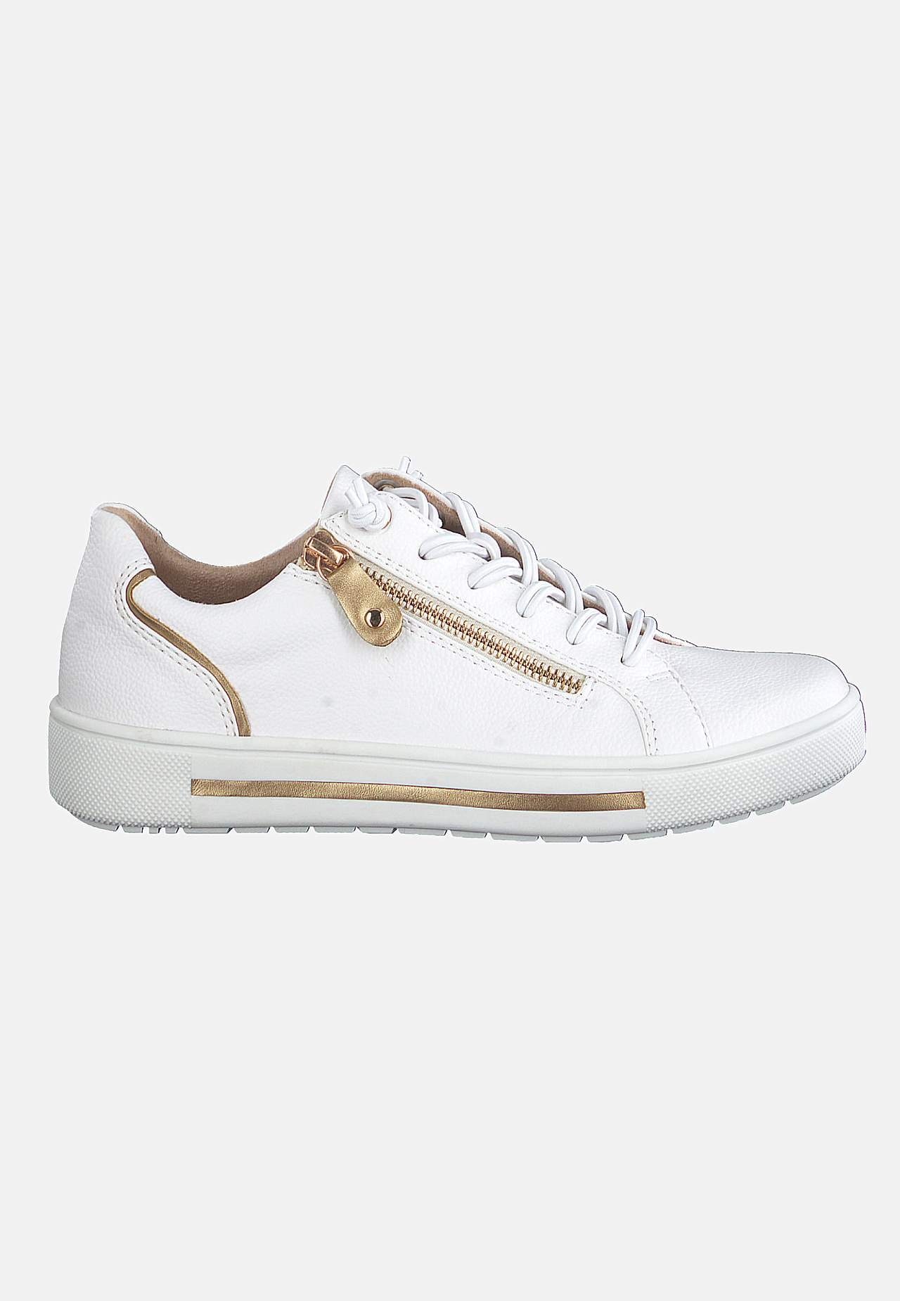 Sneaker med dragkedja