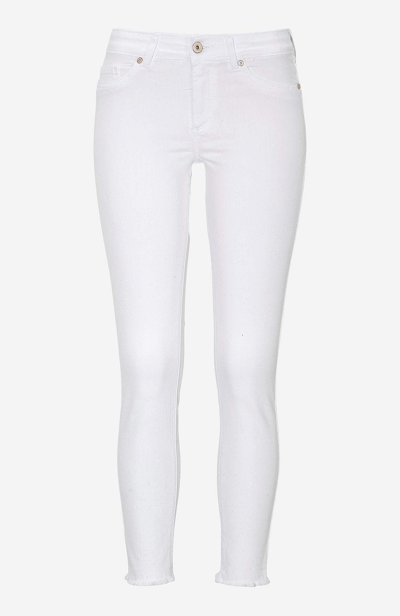 Superstretchiga ankeljeans Blush