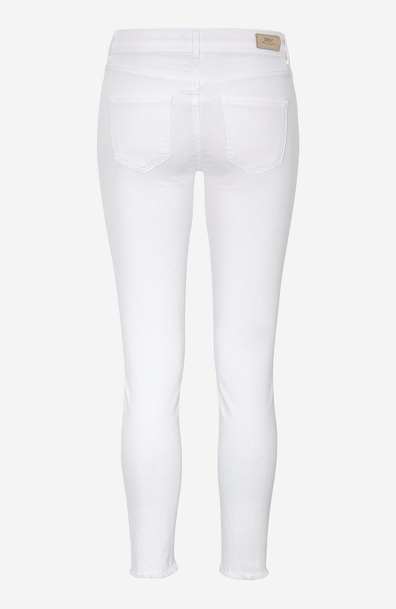 Superstretchiga ankeljeans Blush