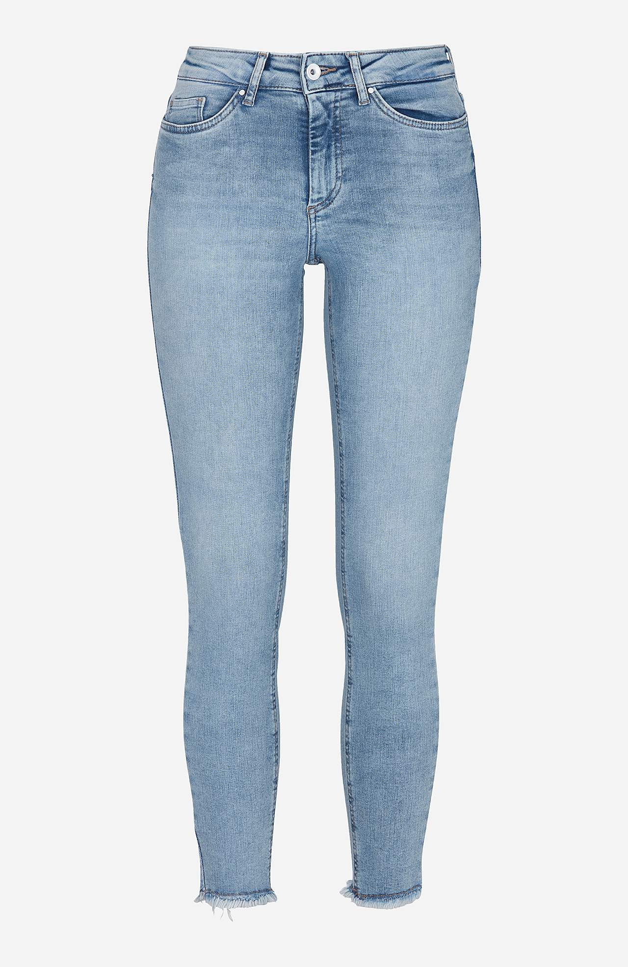 Superstretchiga ankeljeans Blush