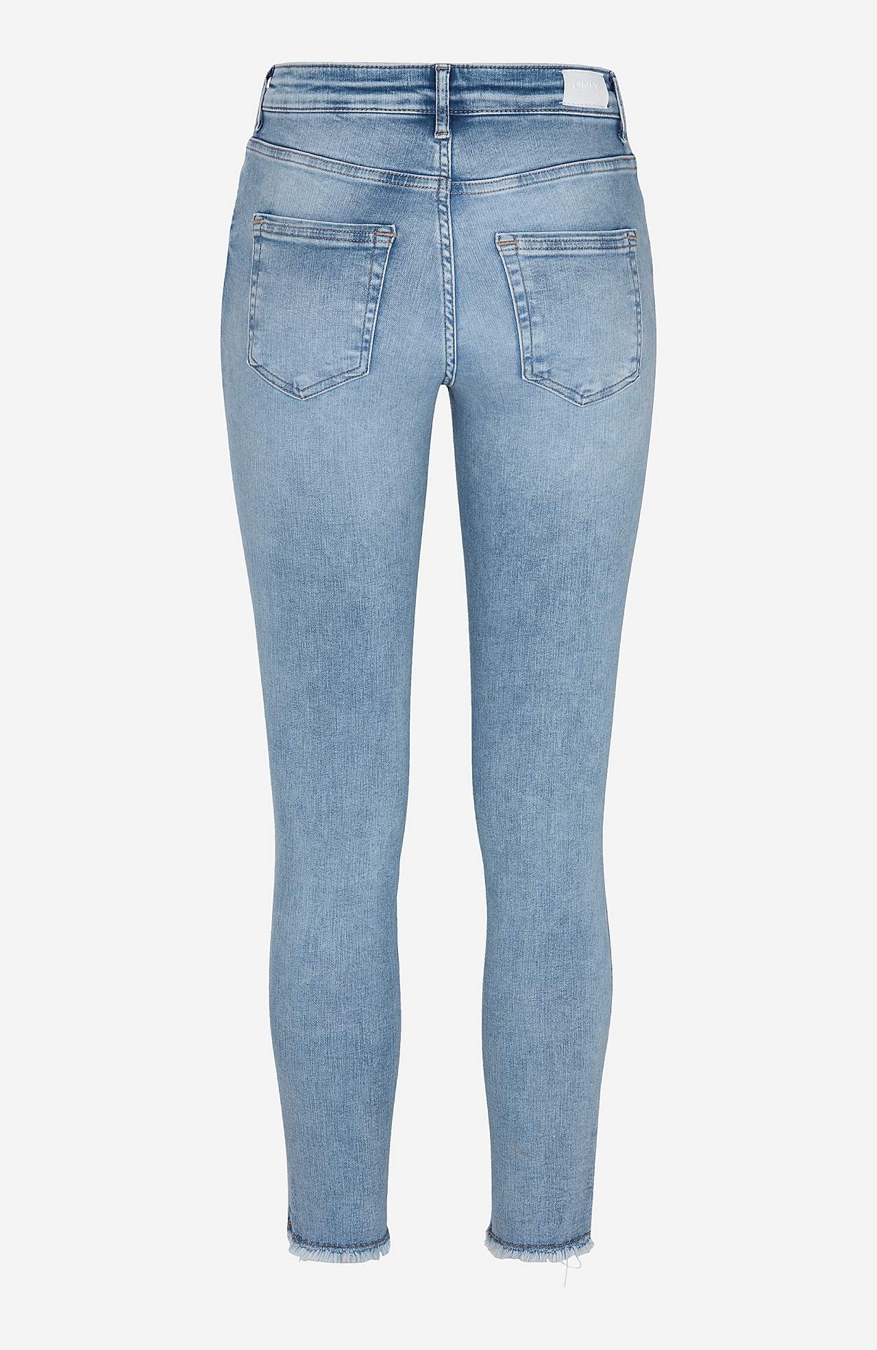 Superstretchiga ankeljeans Blush